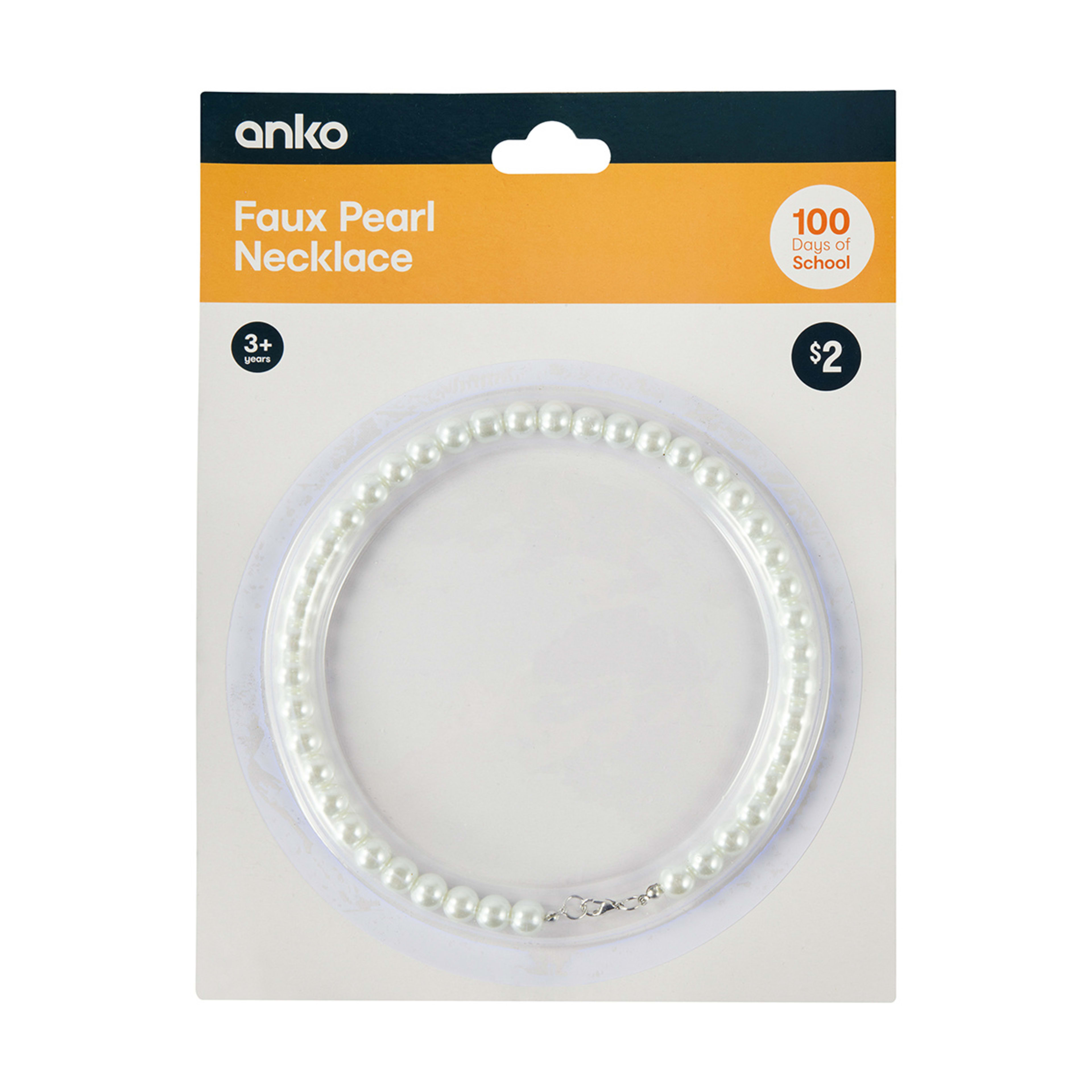 Faux Pearl Necklace Kmart