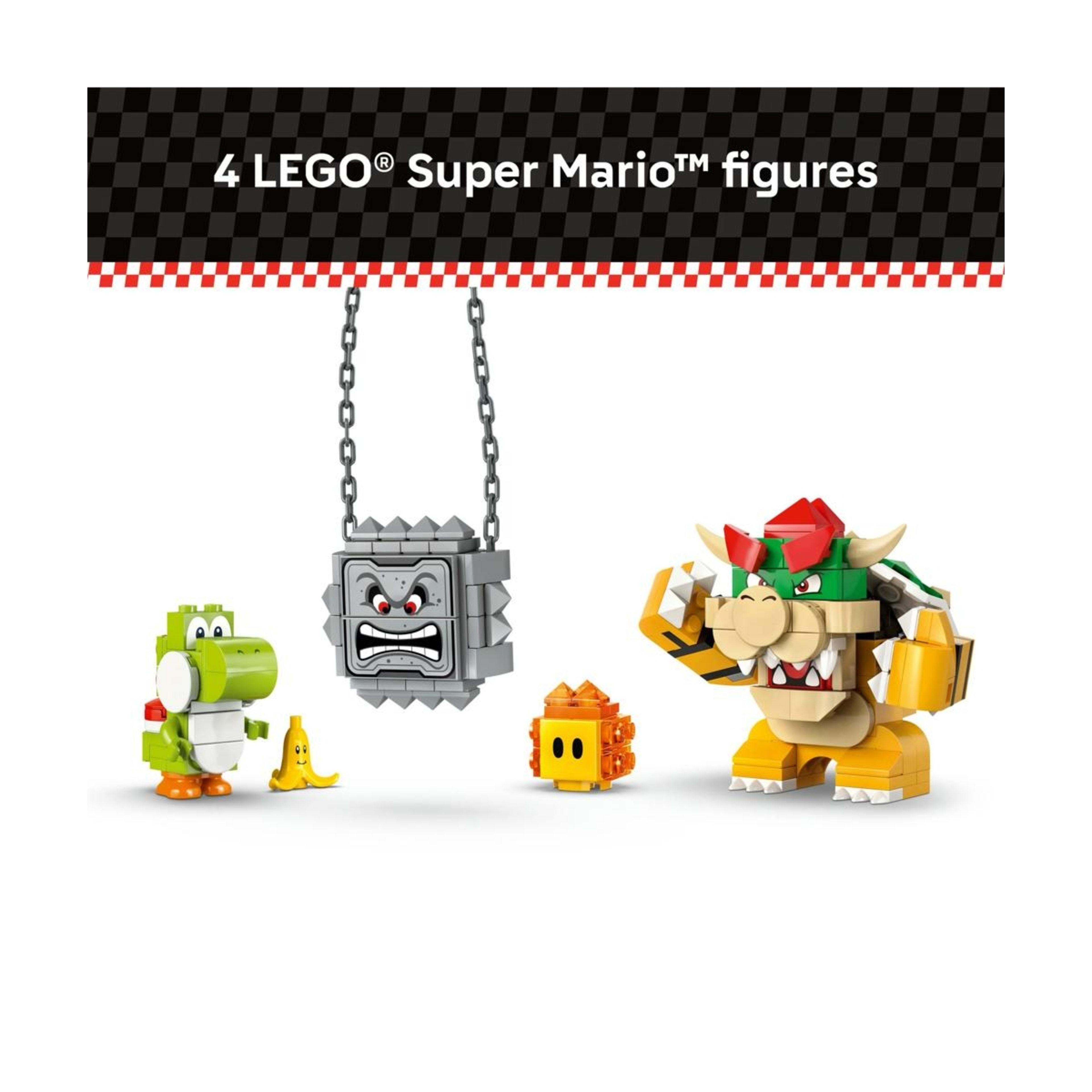 6 LEGO Super Mario Mario Kart - Bowser's Castle 72039, 6 of 10