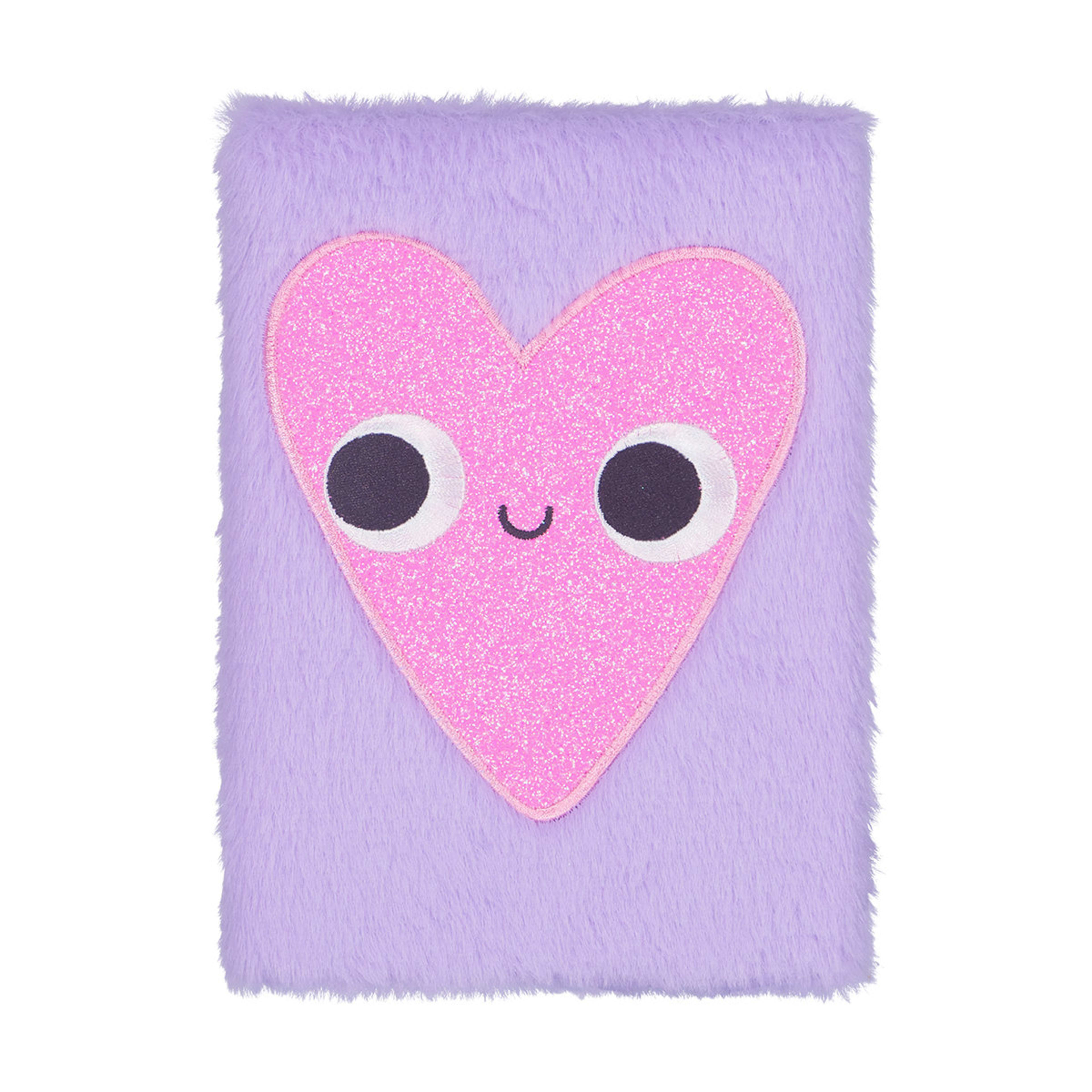 Fluffy Heart Journal Kmart