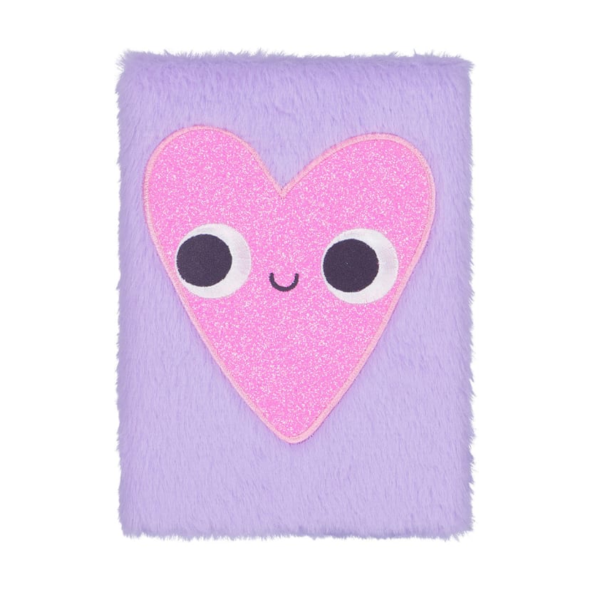 Fluffy Heart Journal Kmart