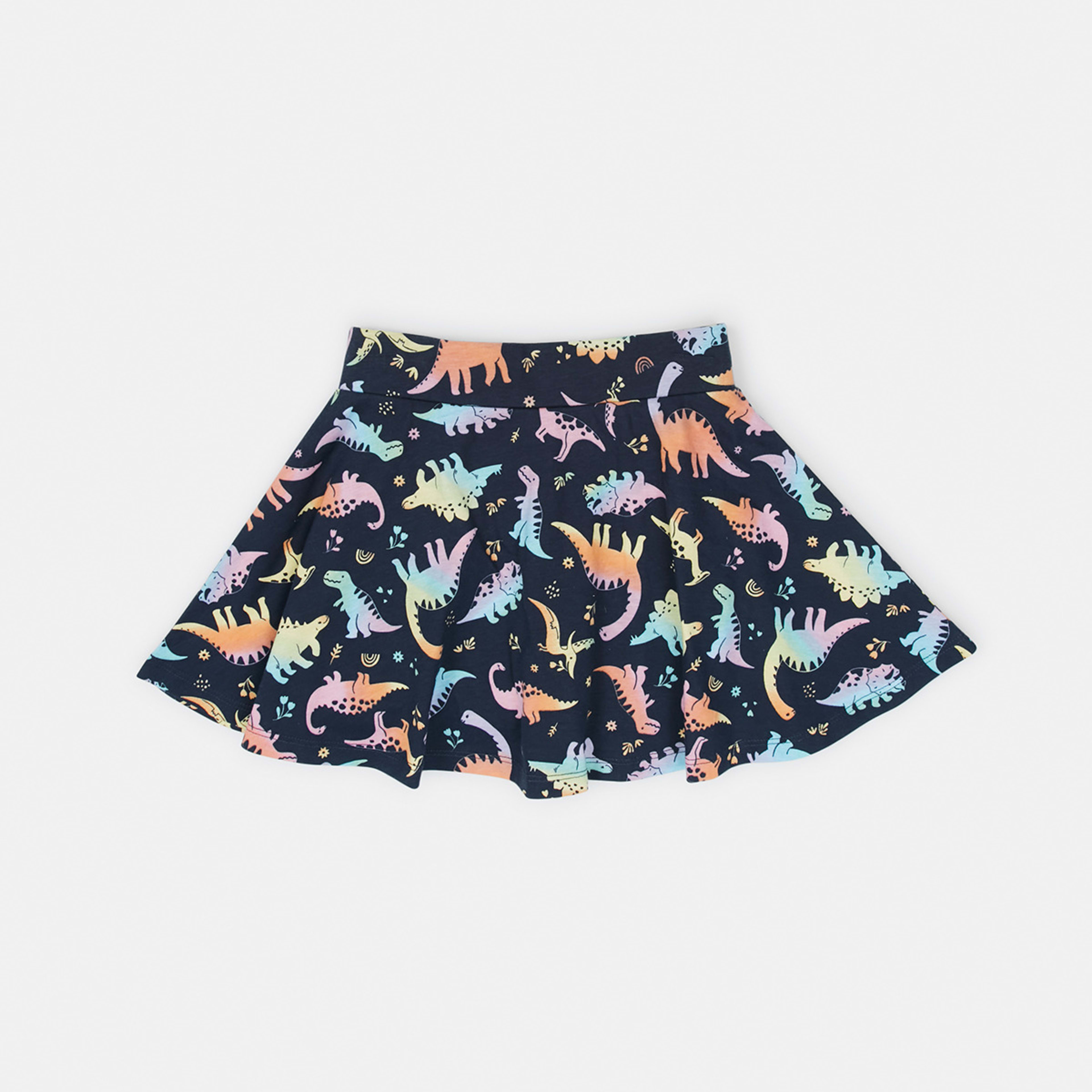 7 Printed Skort Navy Dino, 7 of 8