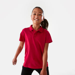 womens black polo shirt kmart
