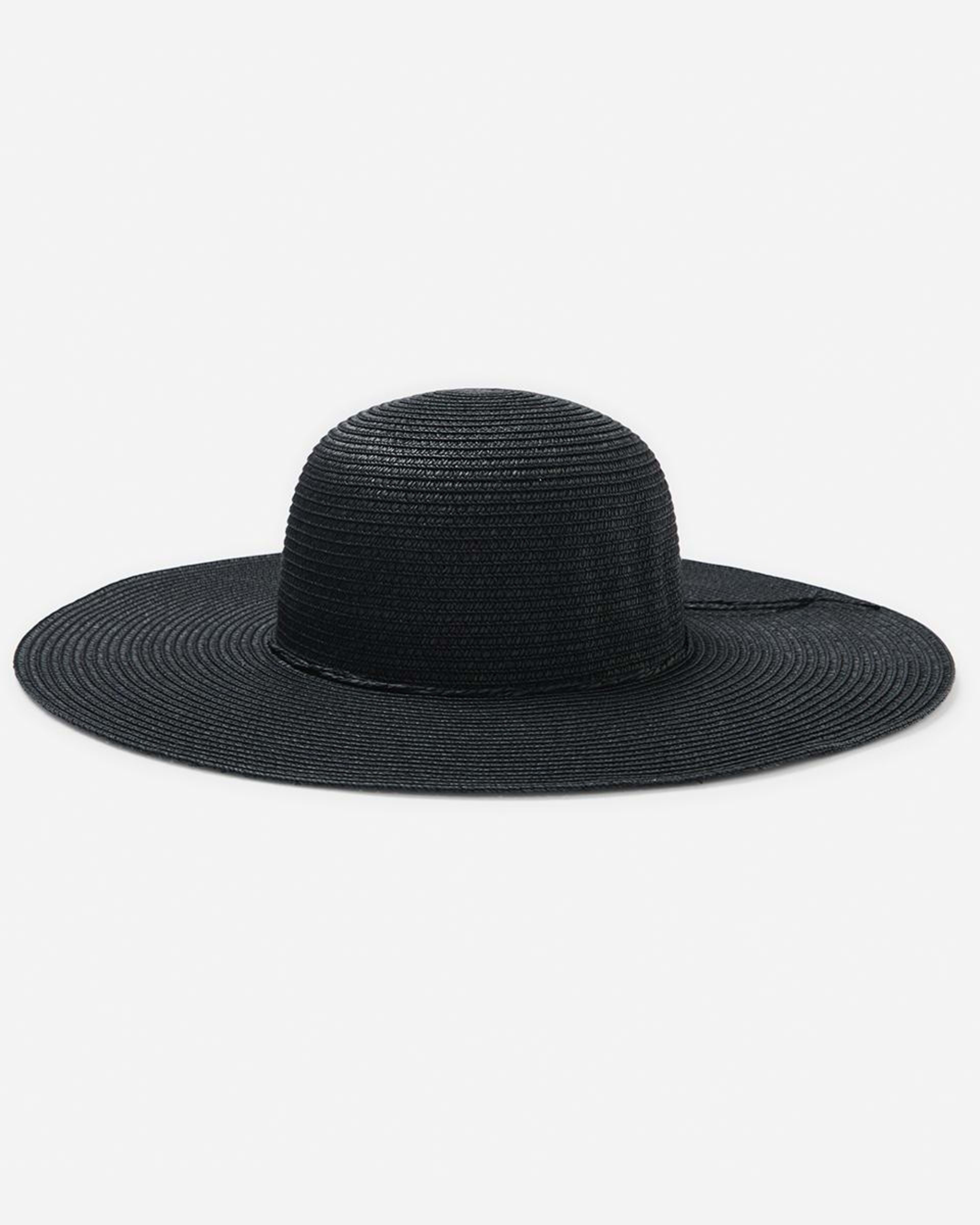 2 Basic Wide Brim Hat Black, 2 of 5