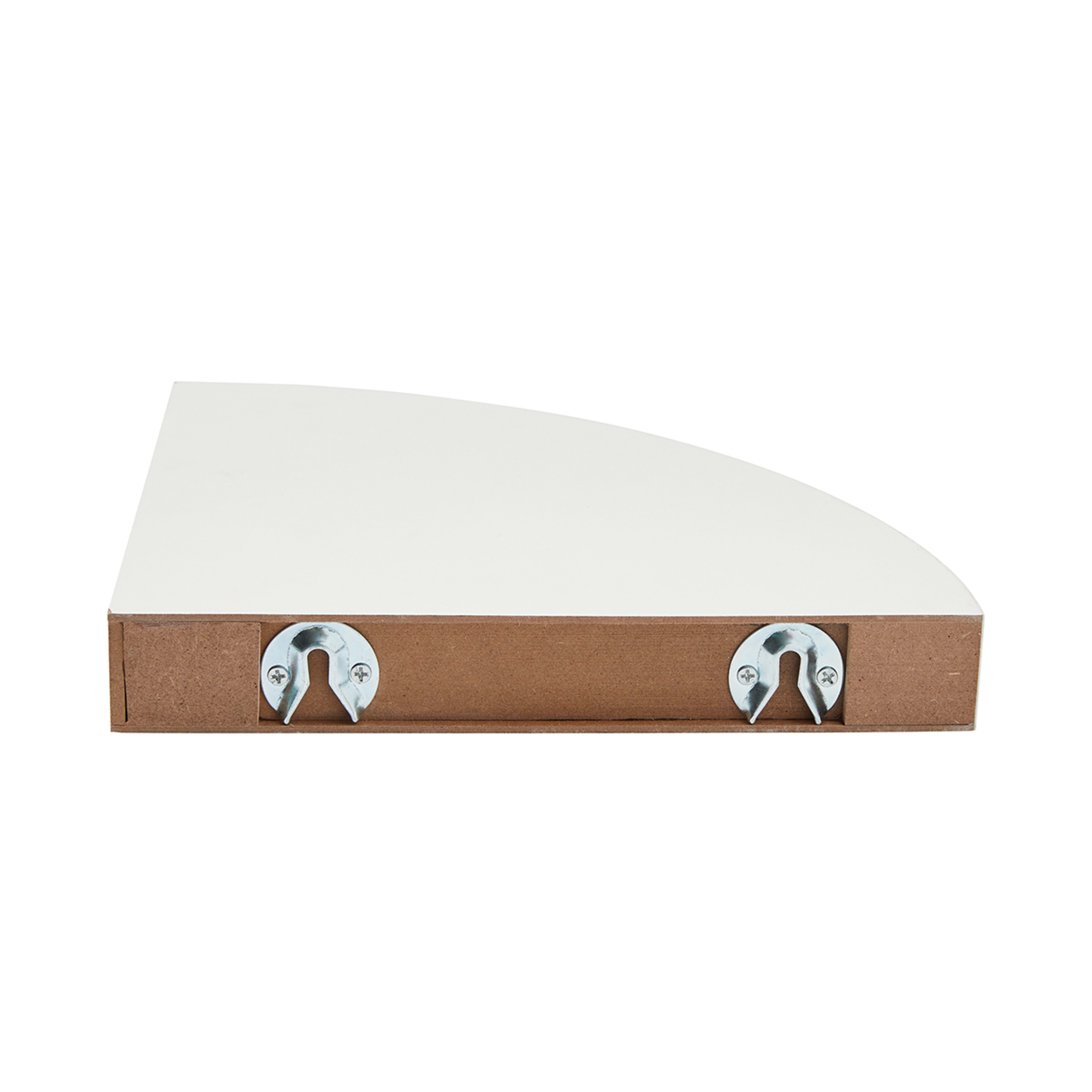 4 White Corner Shelf, 4 of 5