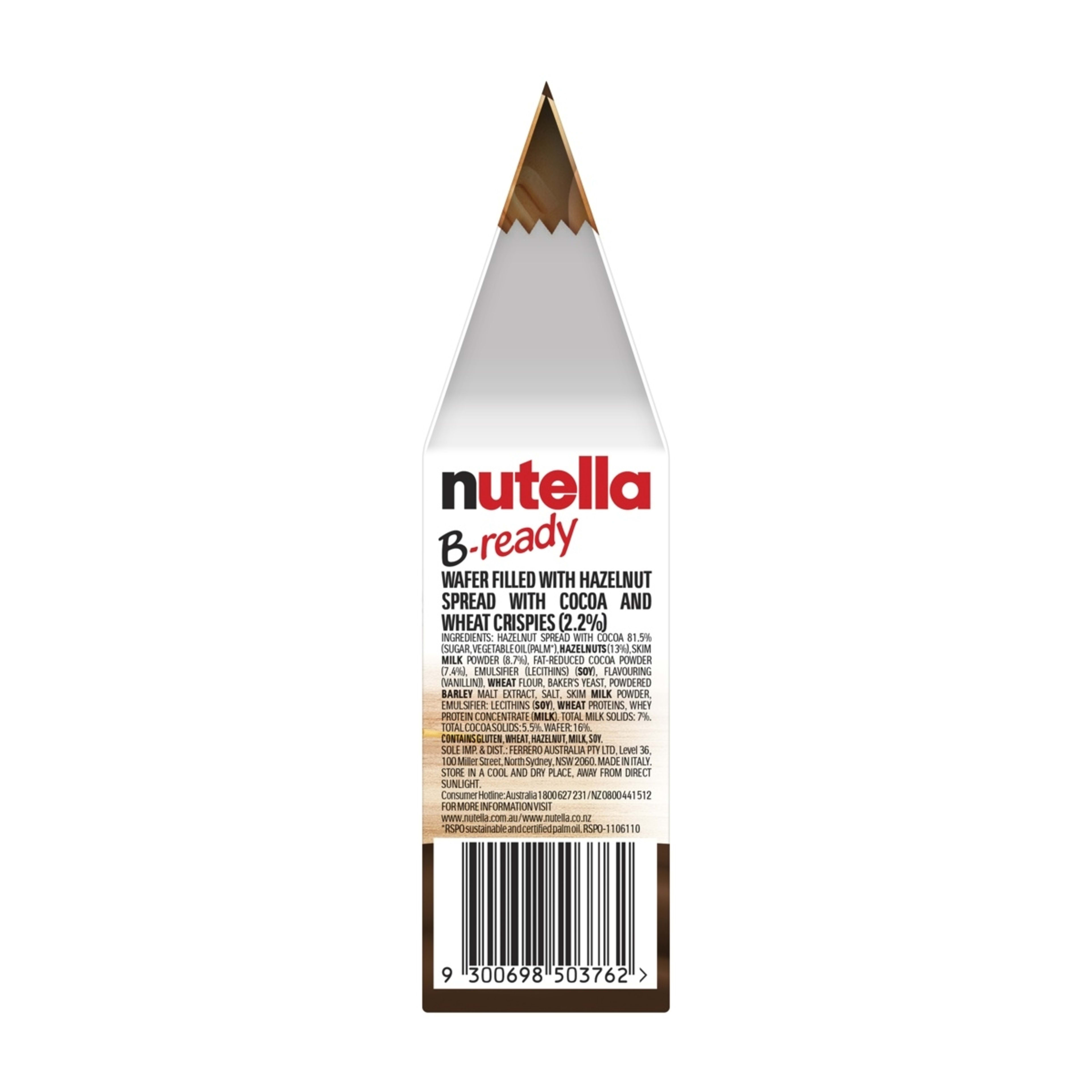 6 6 Piece Ferrero Nutella B-Ready 132g, 6 of 8