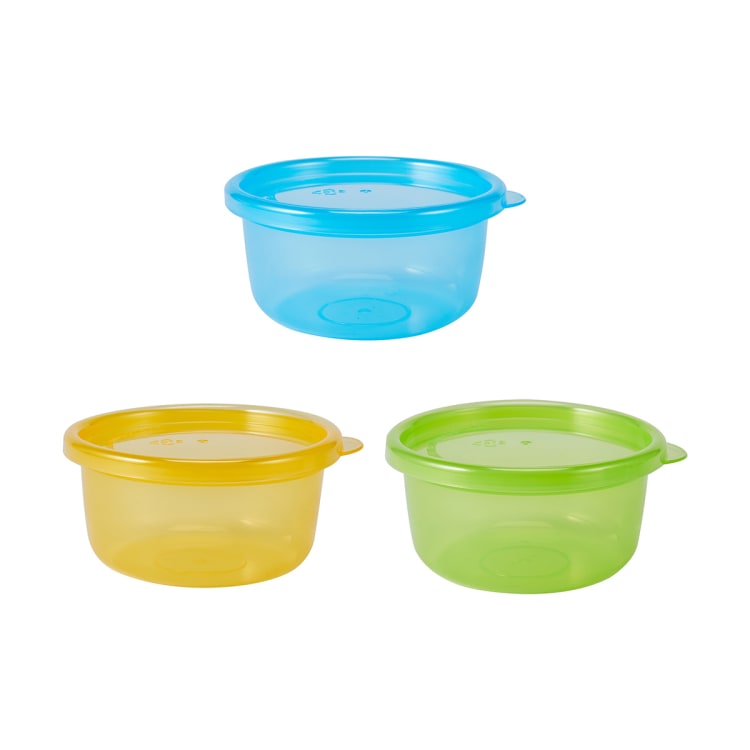 6 Pack Reusable Bowls with Lids Kmart