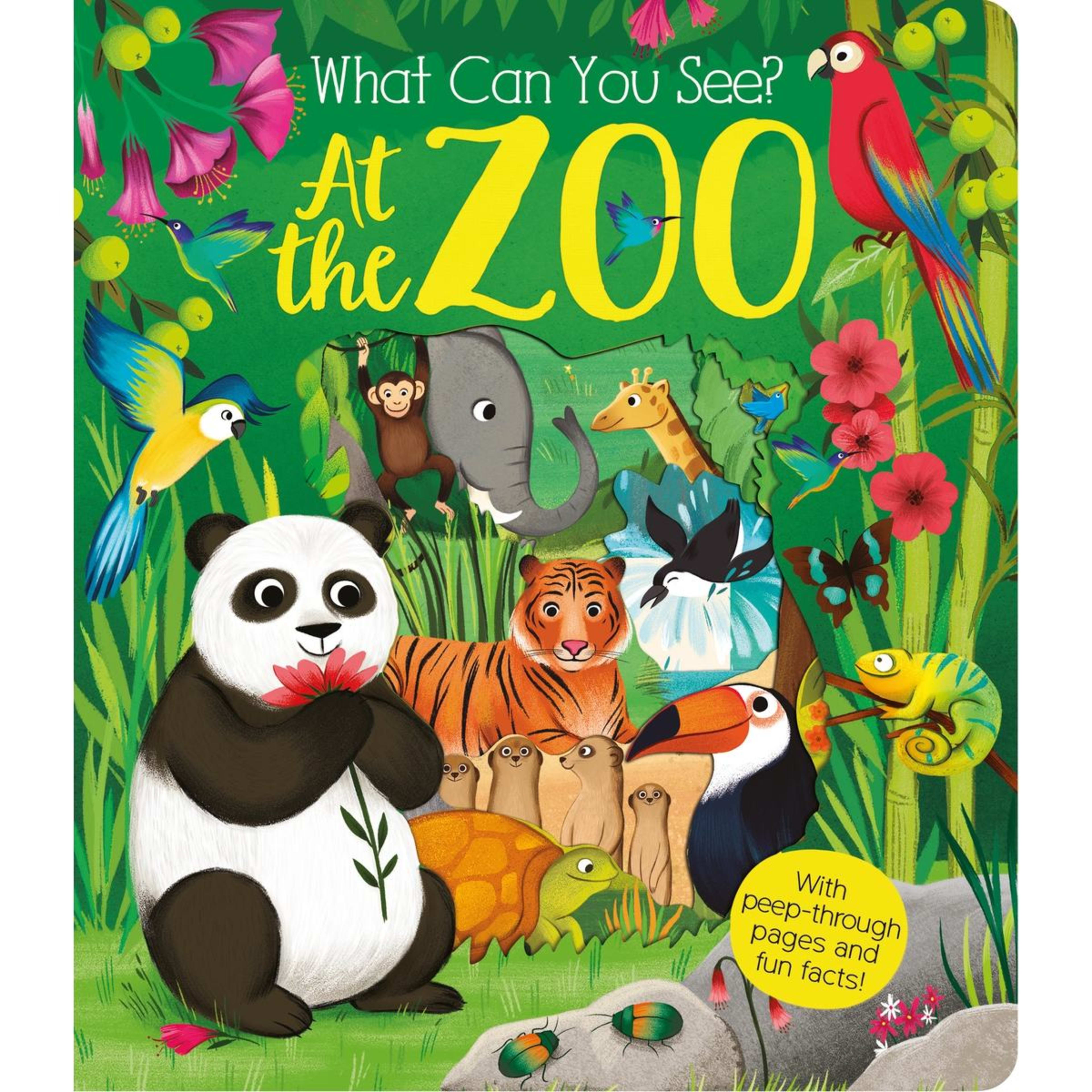 1 What Can You See? At the Zoo - Book