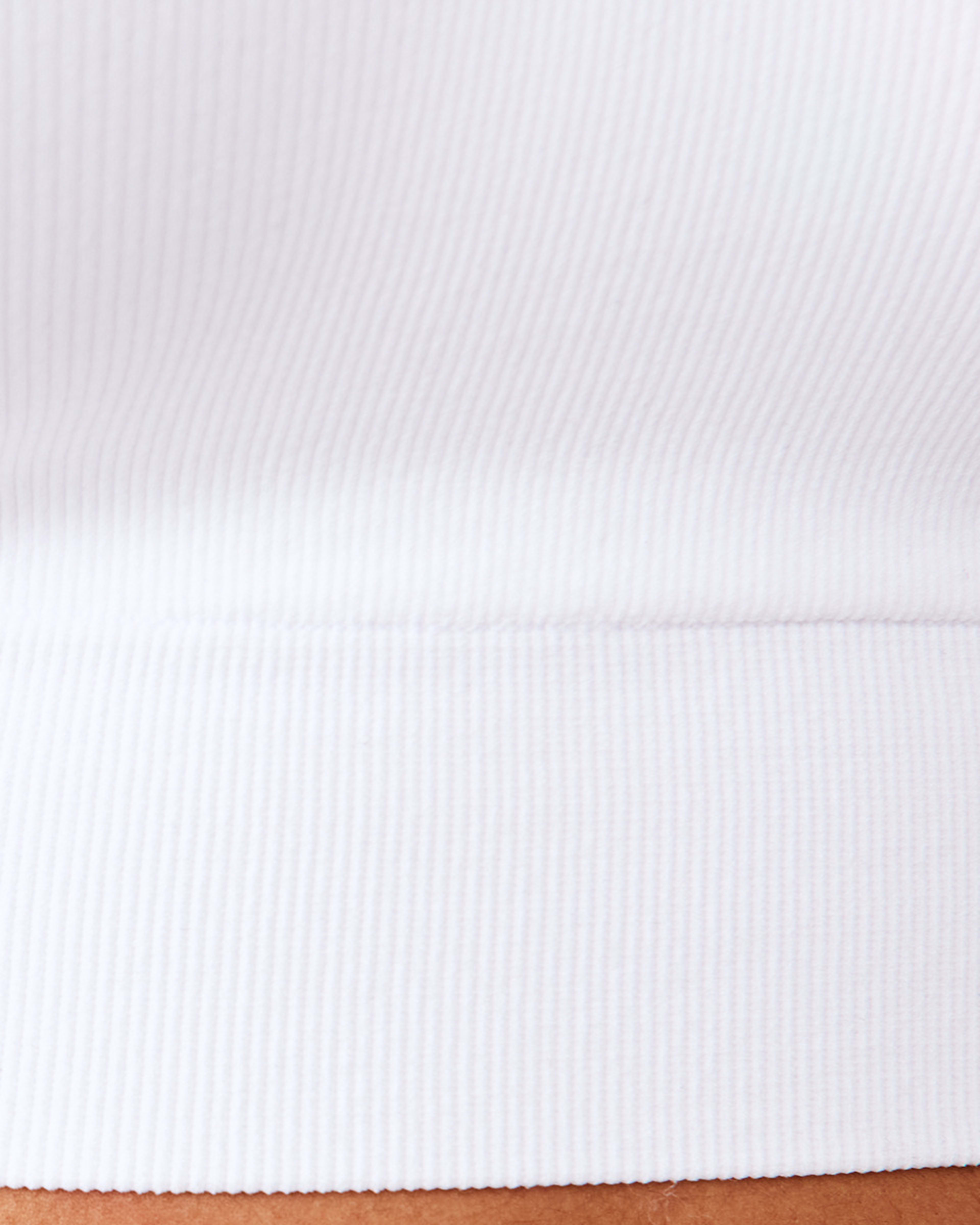 6 Full Figure Wirefree Seamfree T-Shirt Bra White, 6 of 6