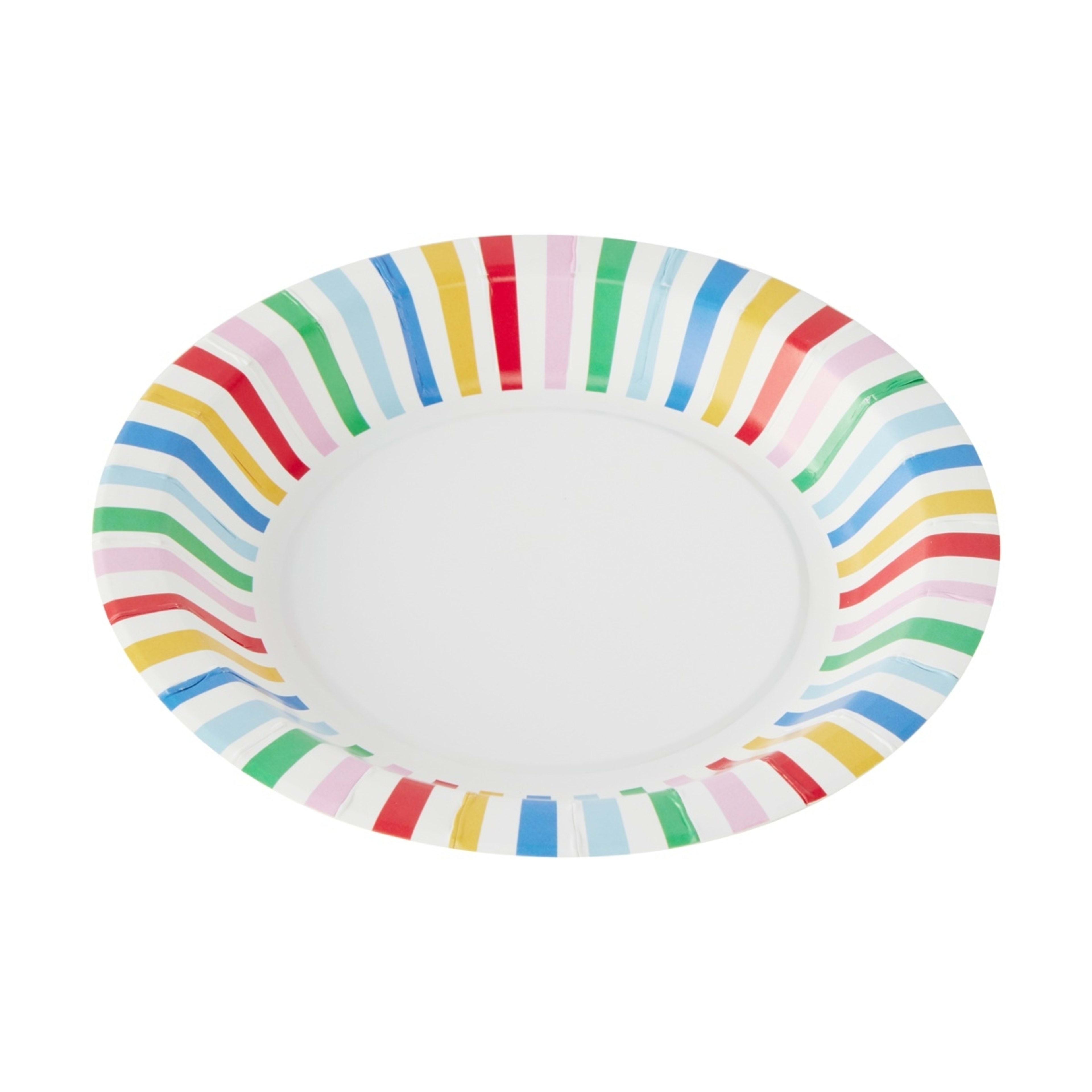 2 16 Piece Bright Dessert Paper Plates, 2 of 6