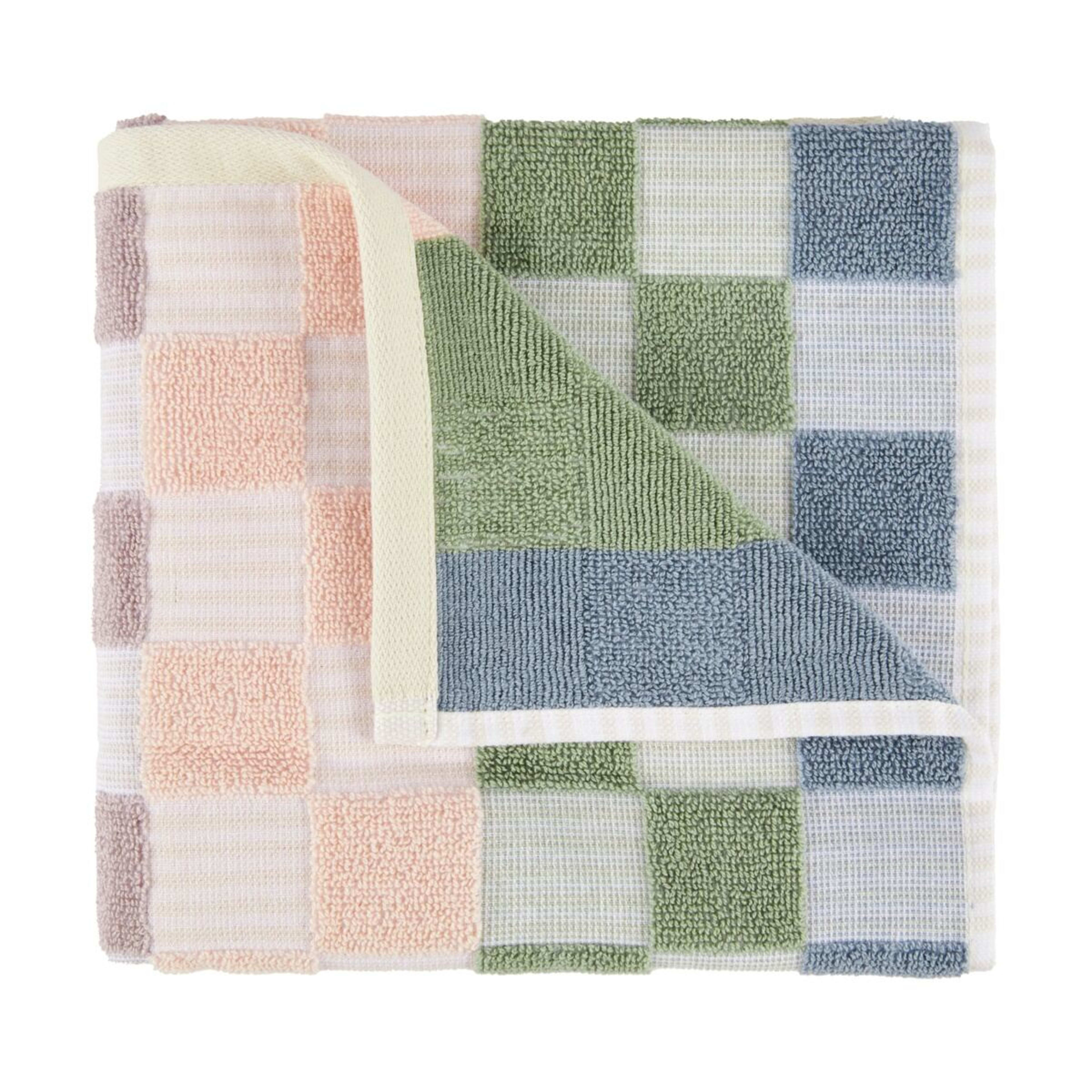 1 Check Cotton Hand Towel