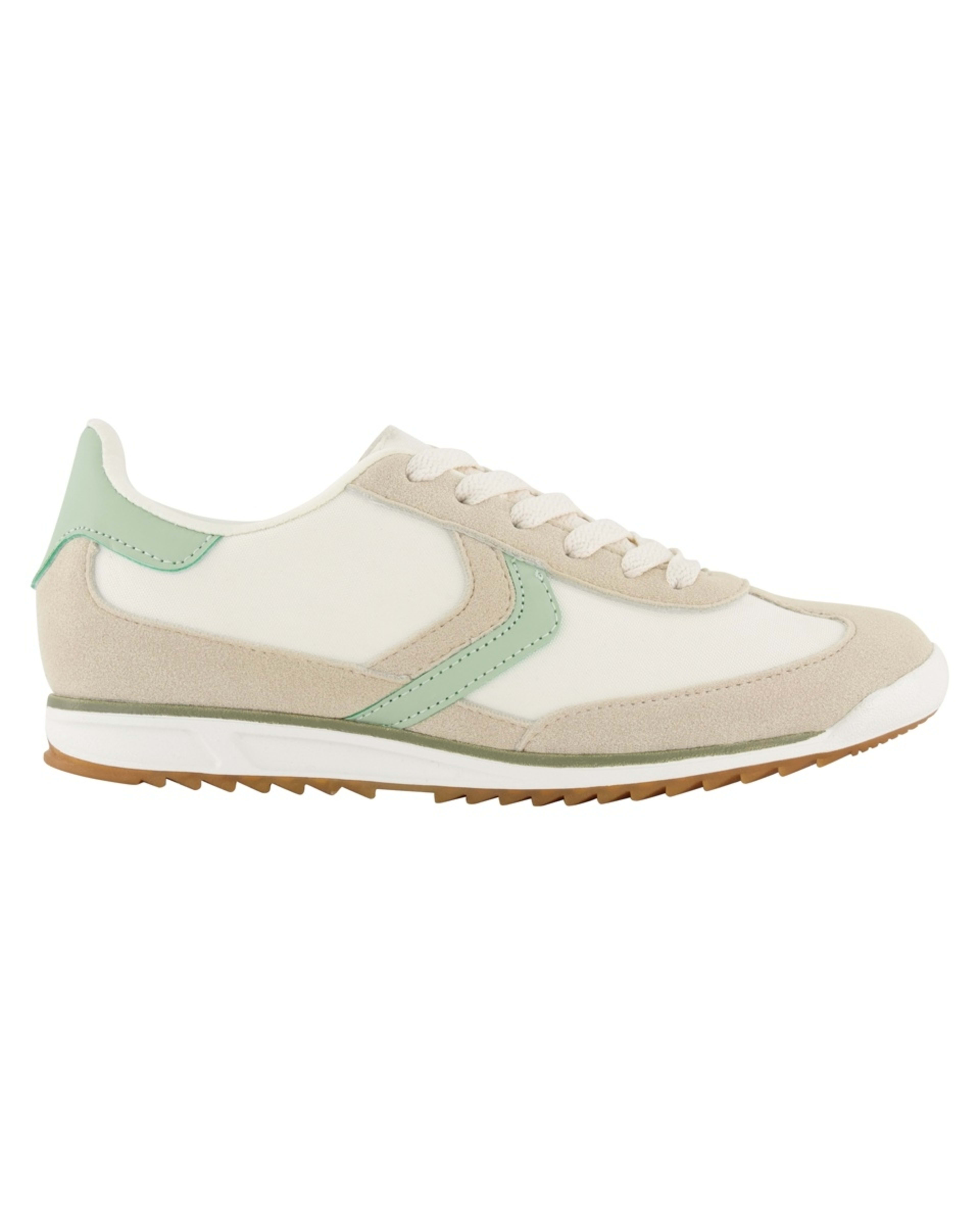 1 Retro Nylon Sneakers CREAM, 1 of 5