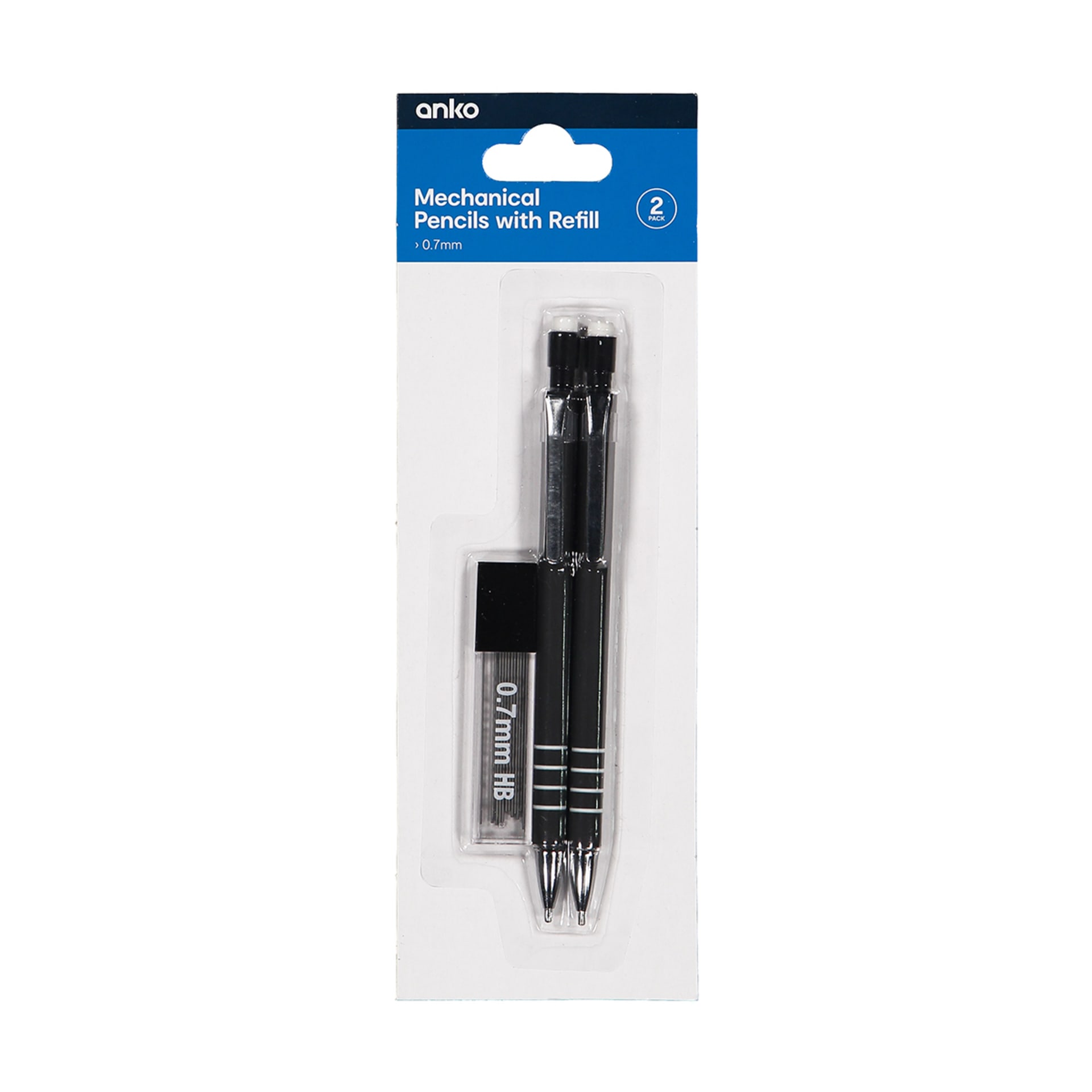 2 Pack Mechanical Pencils with Refill Kmart