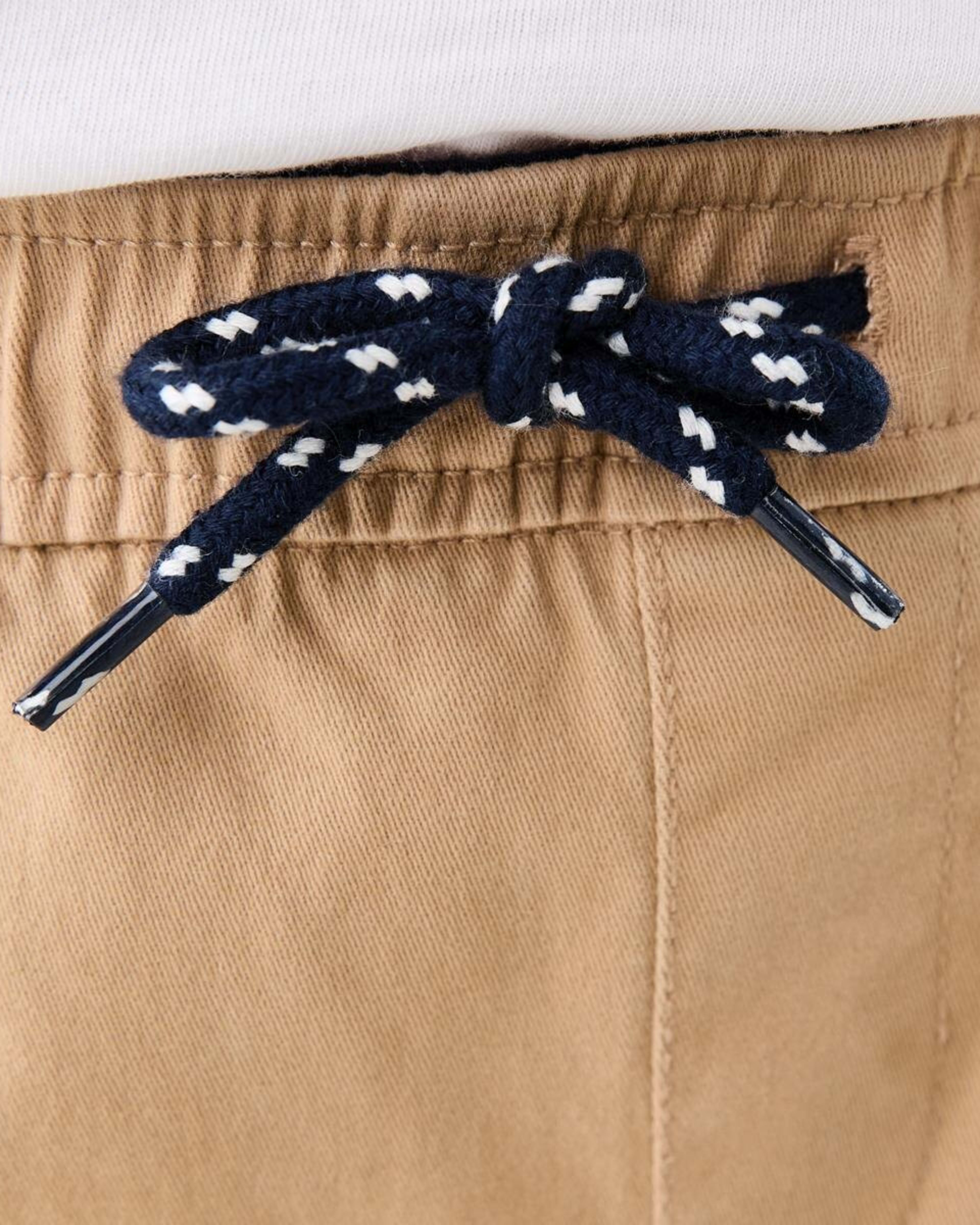 3 Pull On Chino Shorts CORNSTALK, 3 of 7