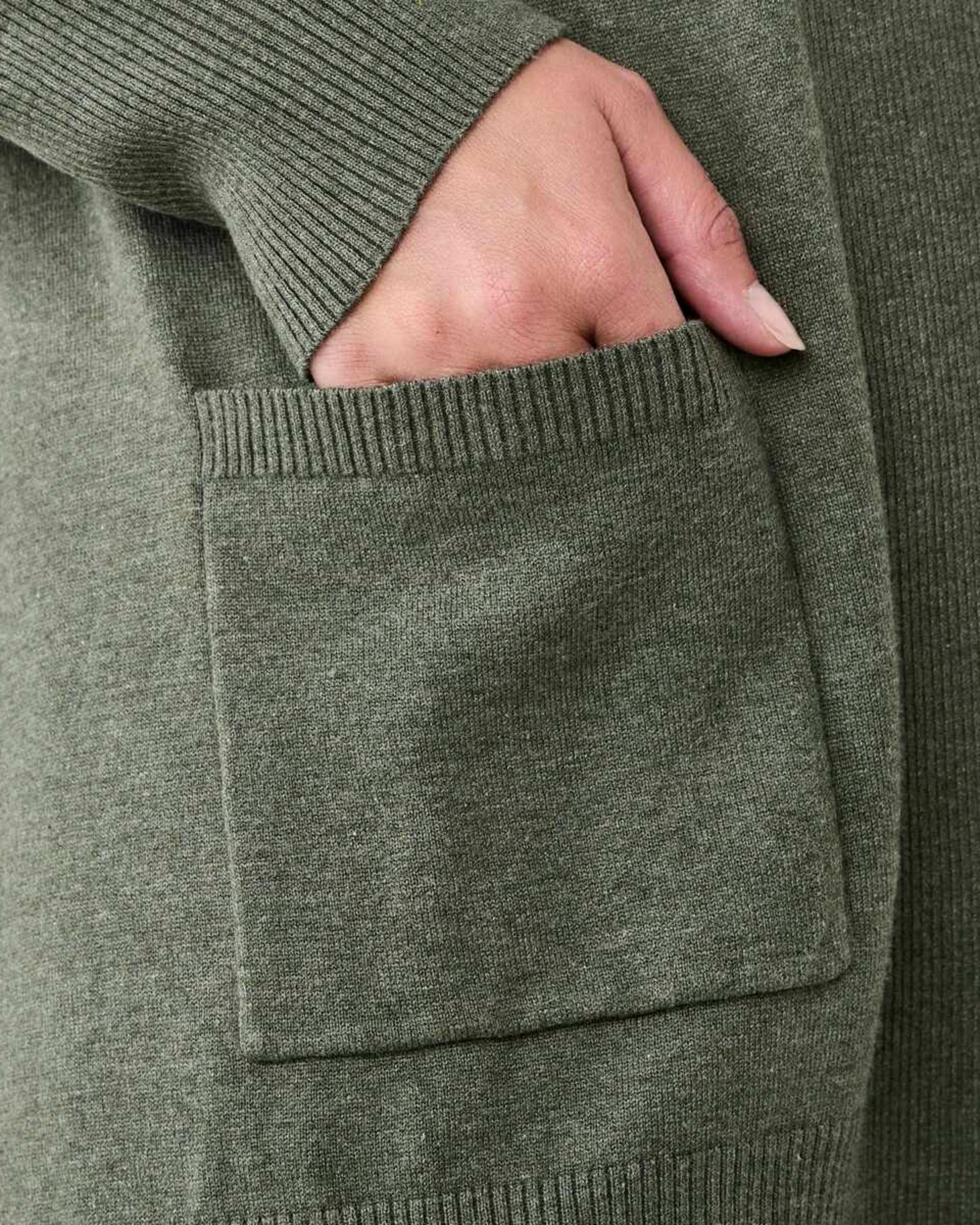 6 Edge to Edge Cardigan Grn Olive, 6 of 7