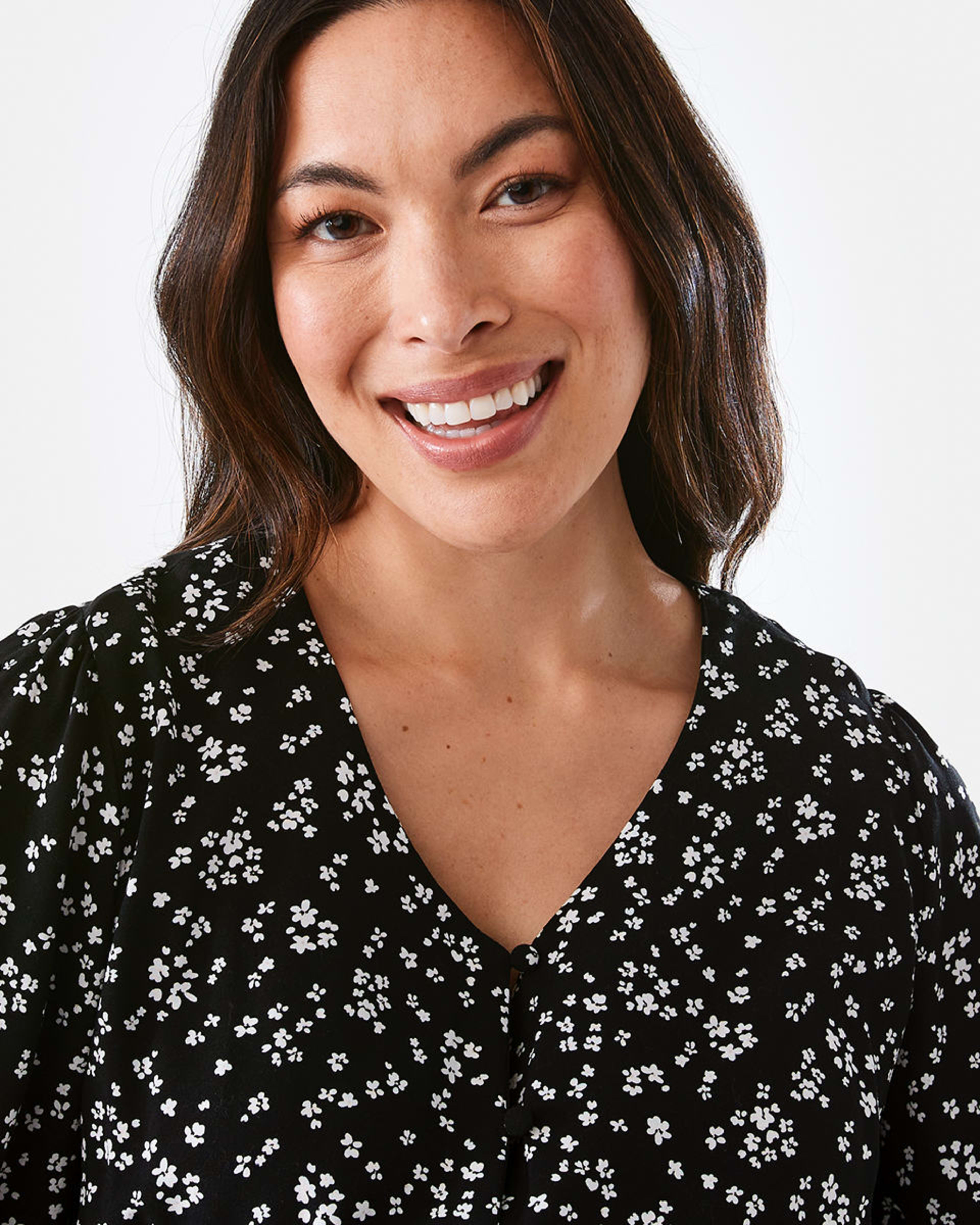 Maternity Short Sleeve Button Through Dress Kmart