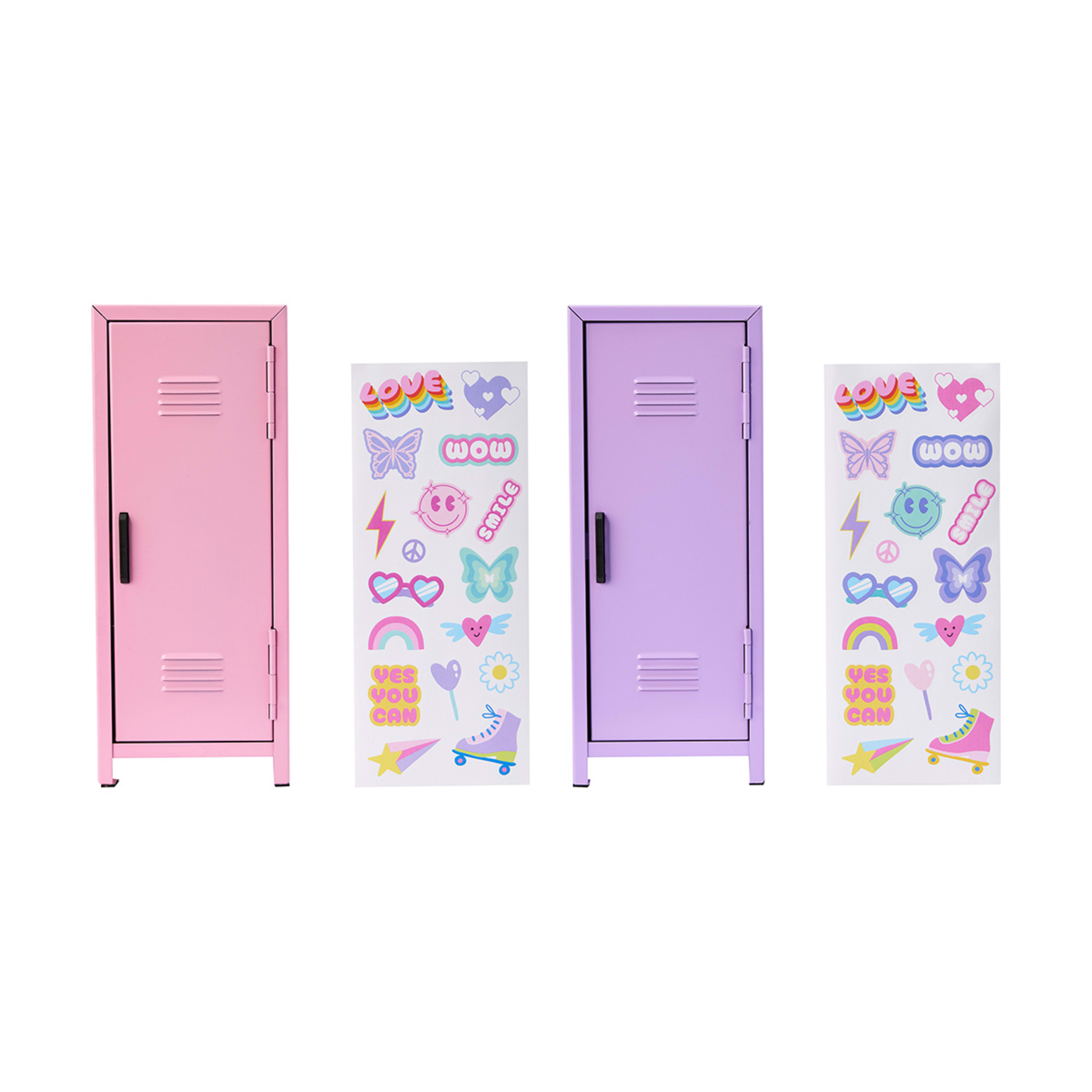 1 Desktop Locker with Stickers - Assorted, 1 of 10