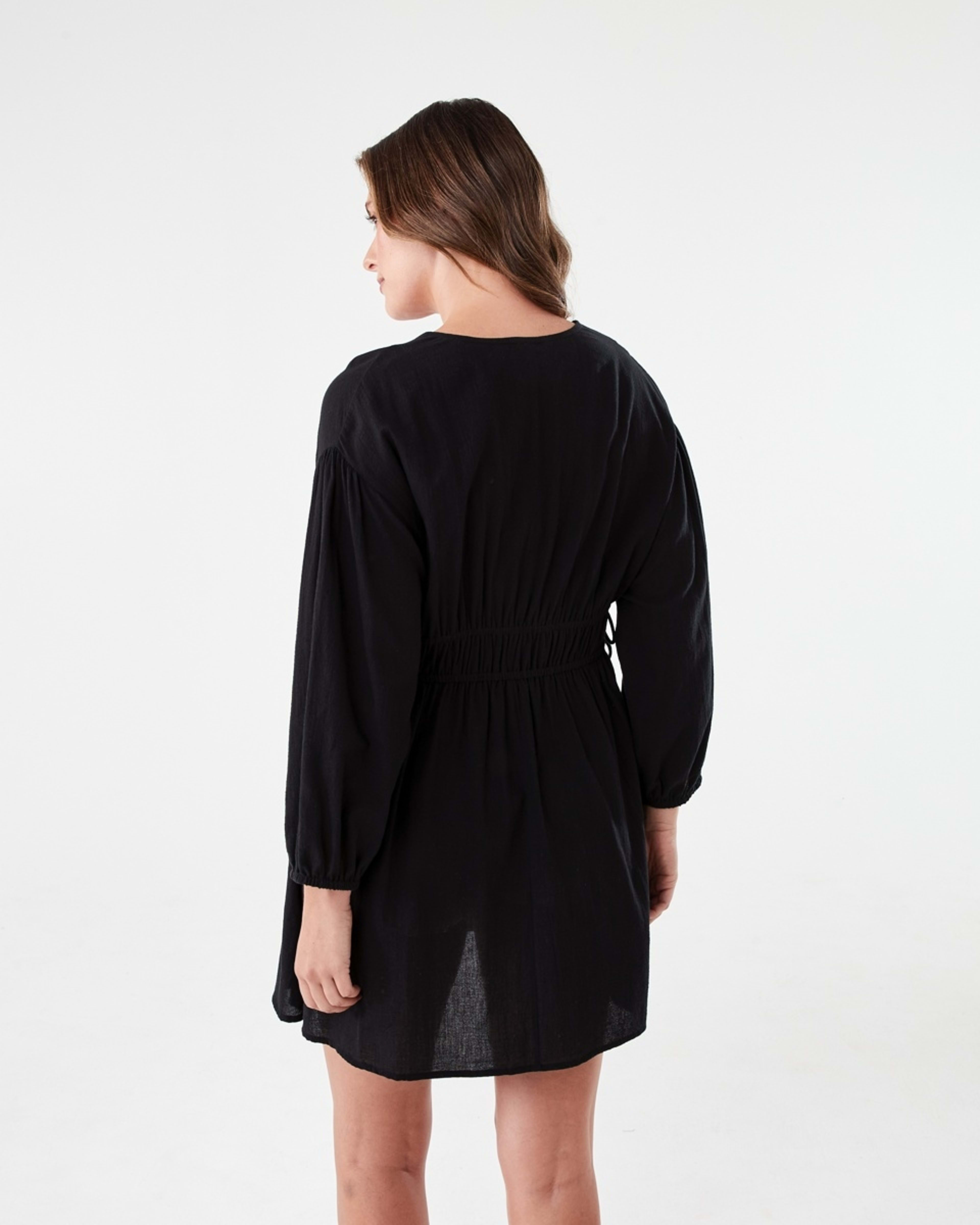 3 Beach Mini Dress BLACK, 3 of 7