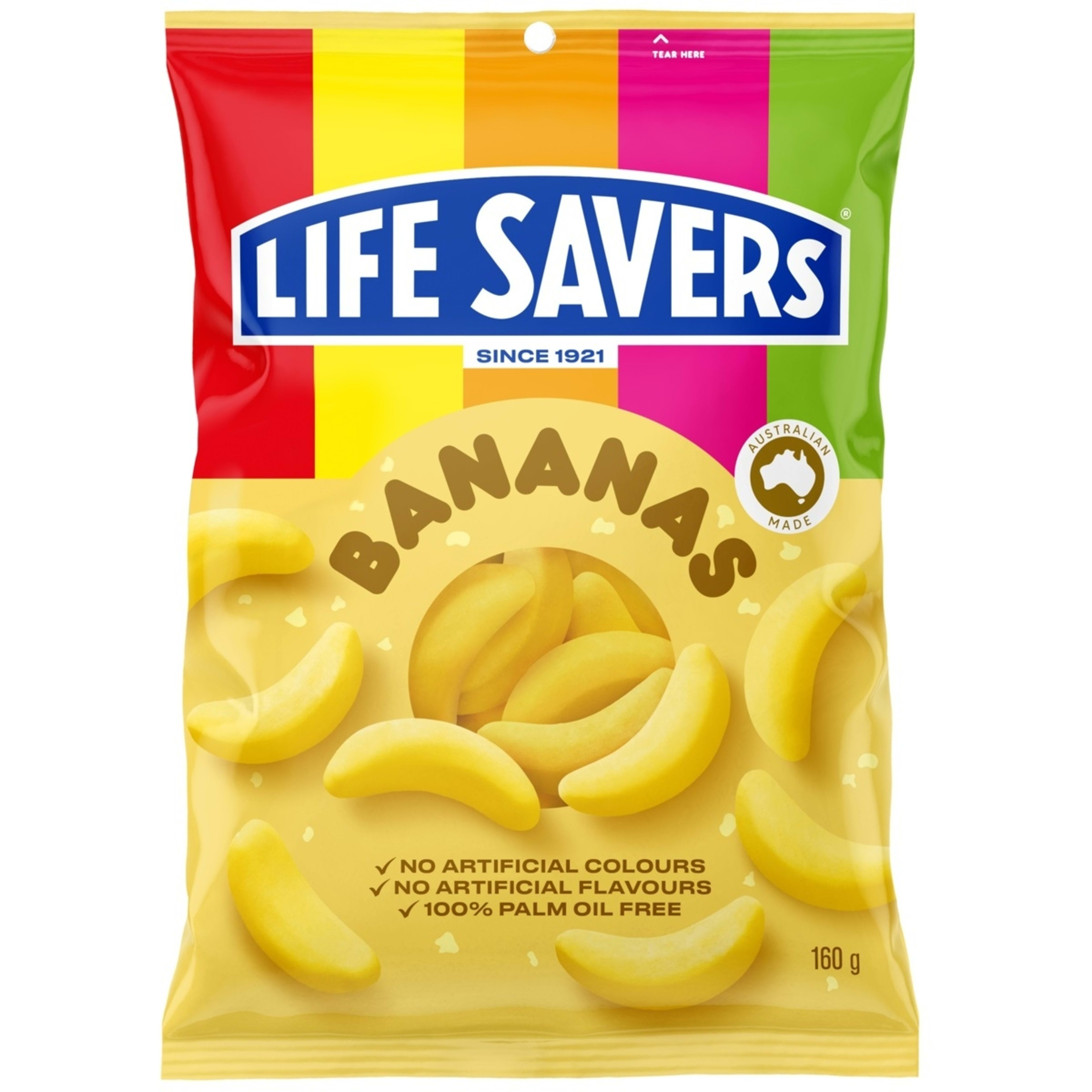 1 Life Savers Bananas 160g