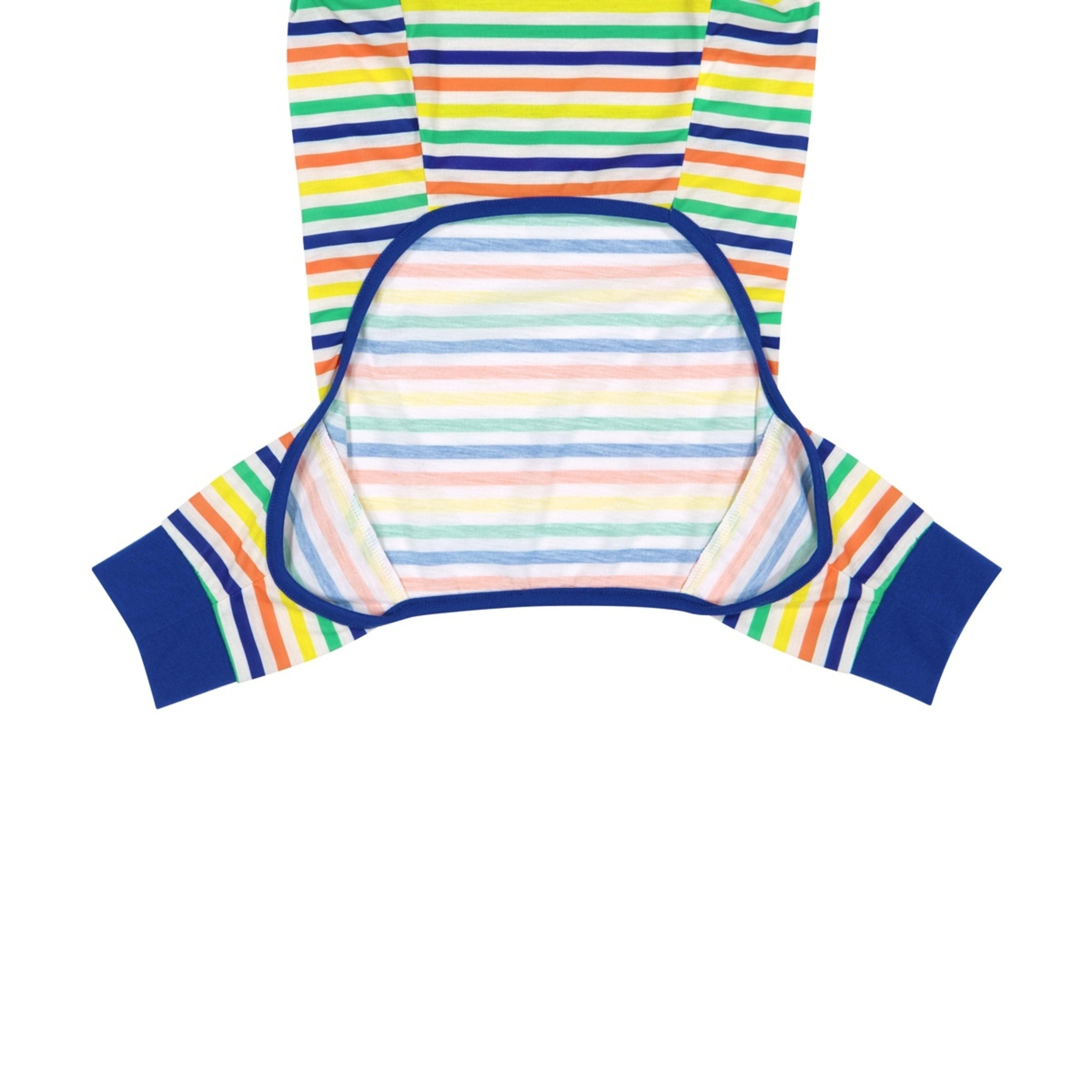 8 Pet Stripe Pyjamas - Large, Blue, 8 of 9