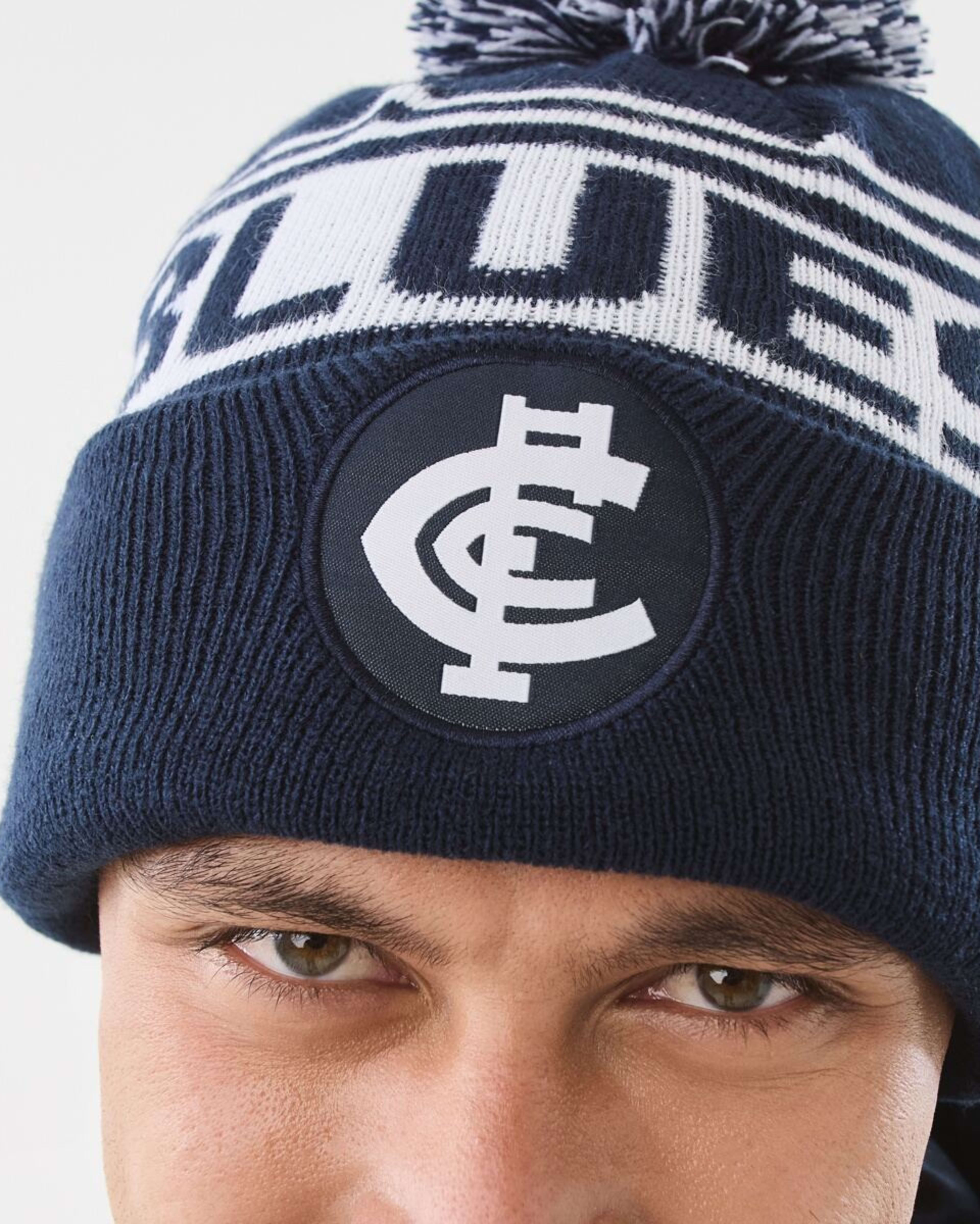 4 Official AFL Adult Beanie Carlton, 4 of 6