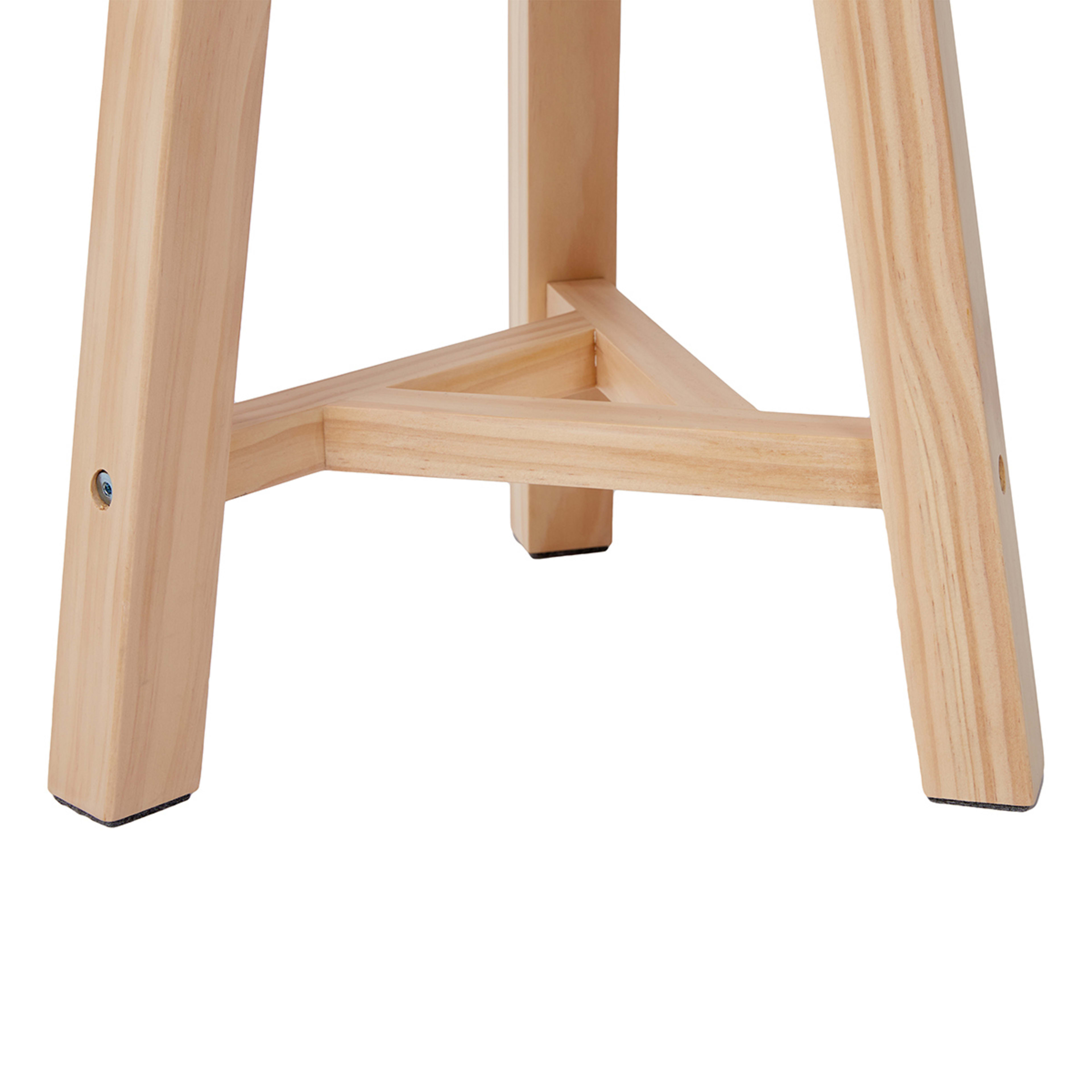 5 Short Timber Stool, 5 of 7