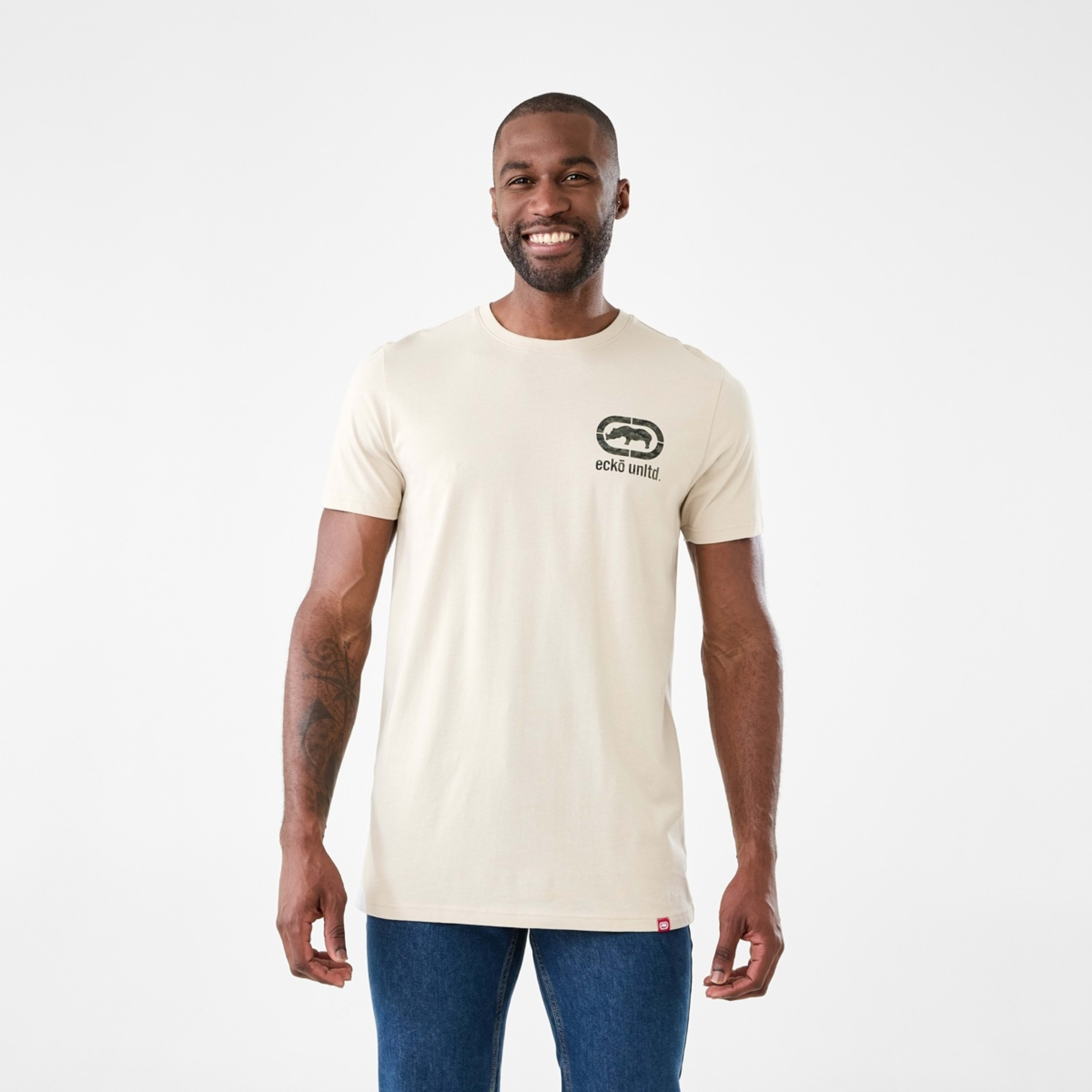 1 Ecko License Longline T-shirt Neutral, 1 of 6