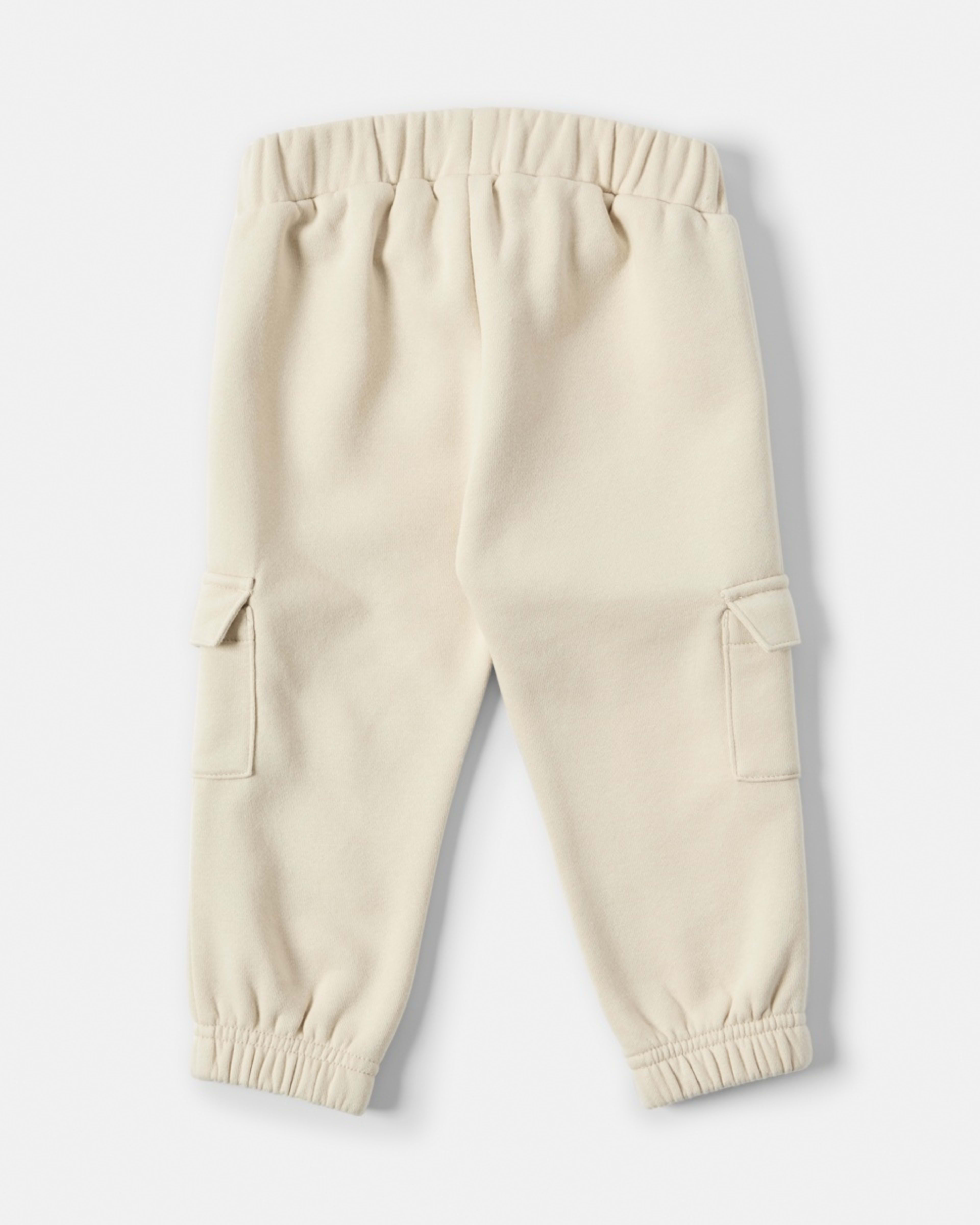 2 Cargo Trackpants Ecru, 2 of 3