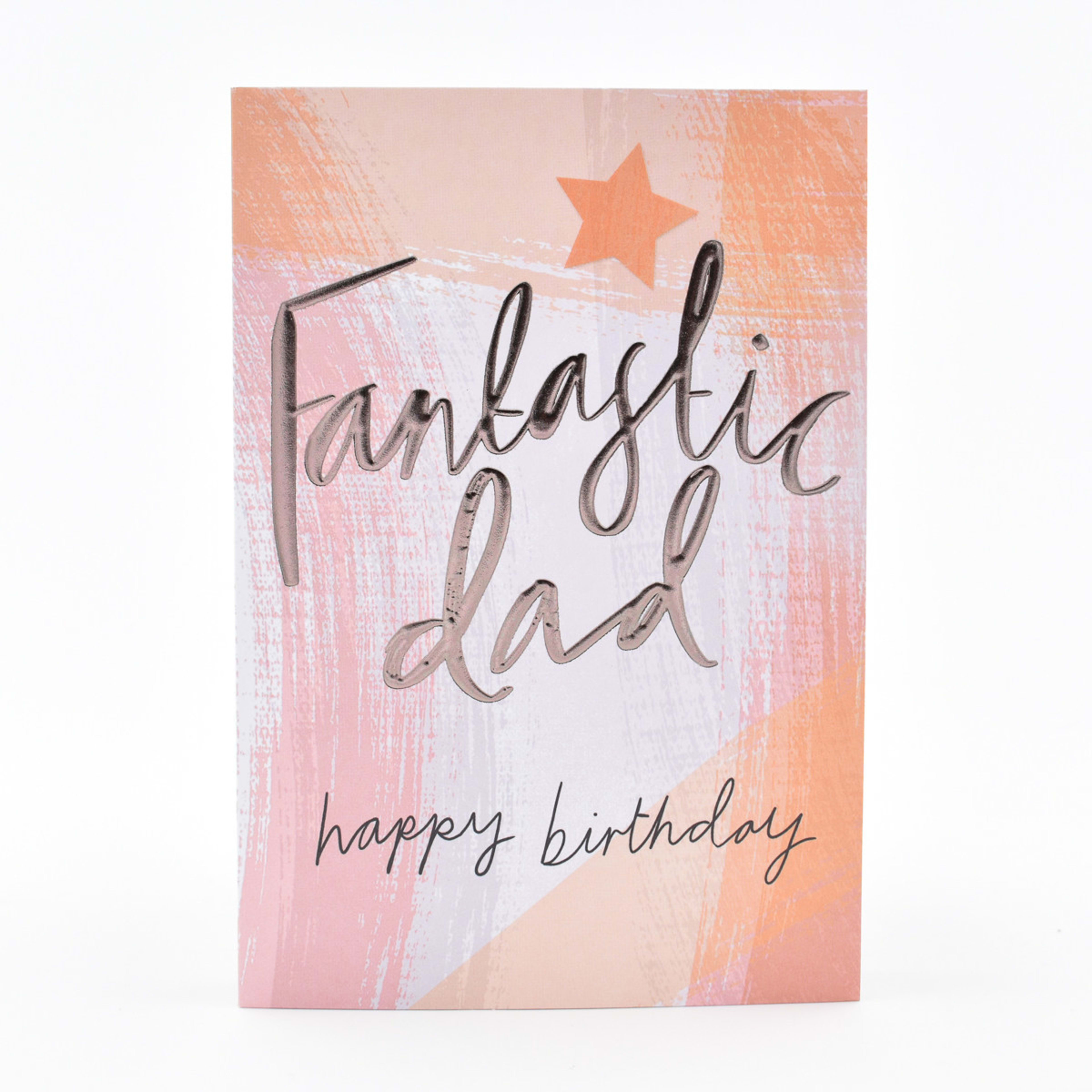 1 Hallmark Birthday Card For Dad - Paint Strokes