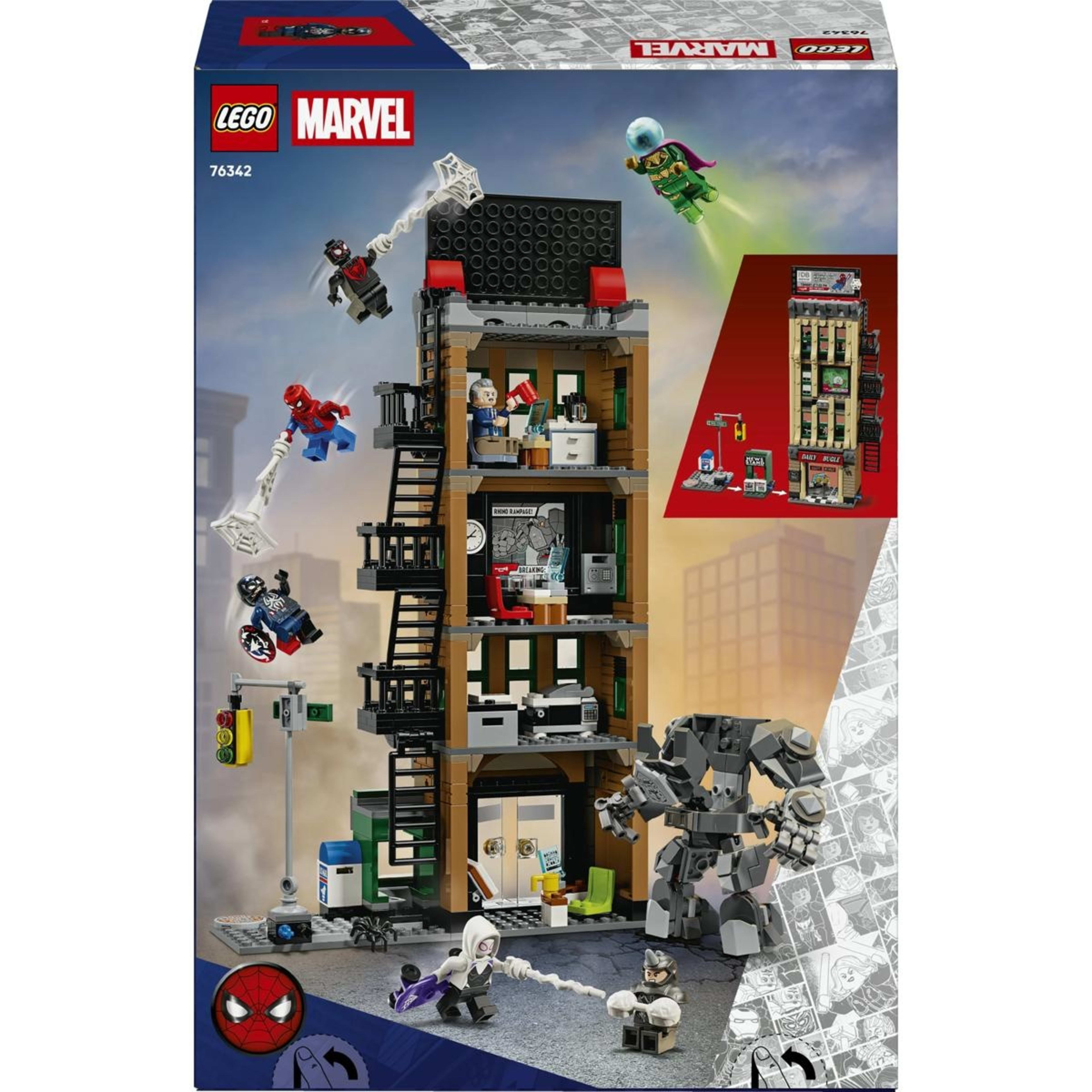 10 LEGO Super Heroes Spider-Man vs. Mysterio: The Daily Bugle 76342, 10 of 10