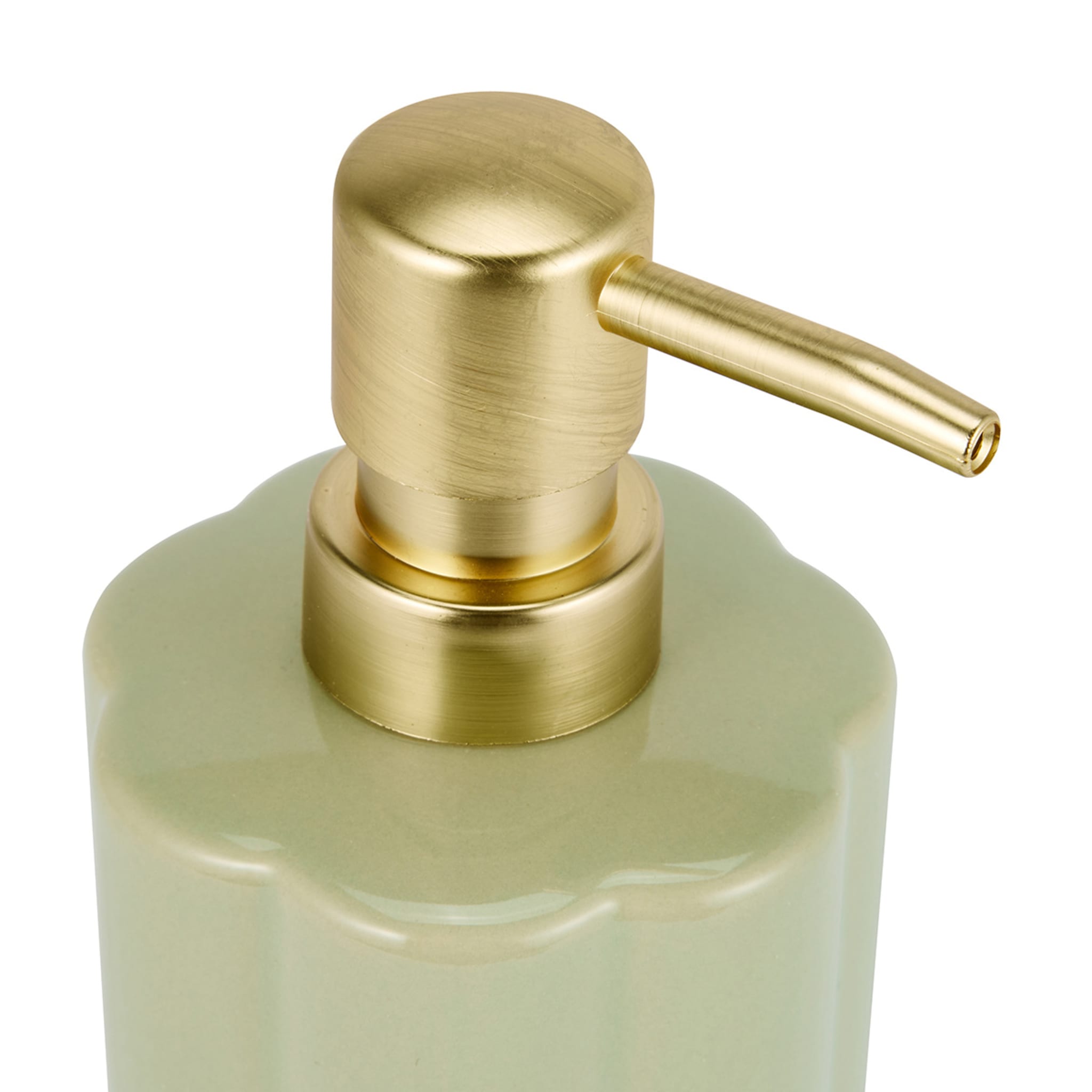Sage Wavy Soap Dispenser Kmart