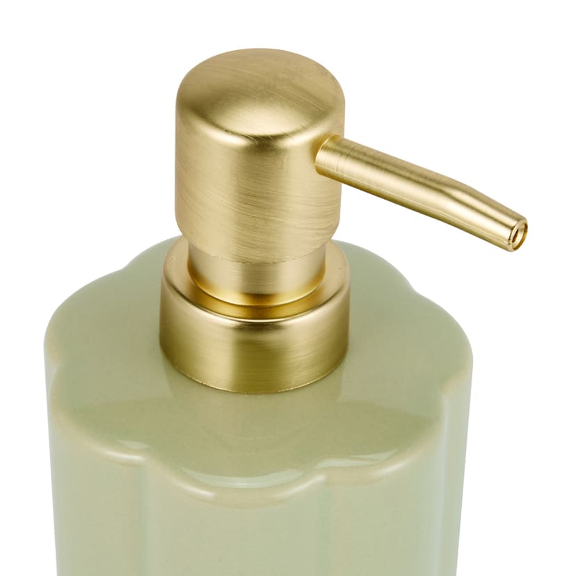 Sage Wavy Soap Dispenser Kmart
