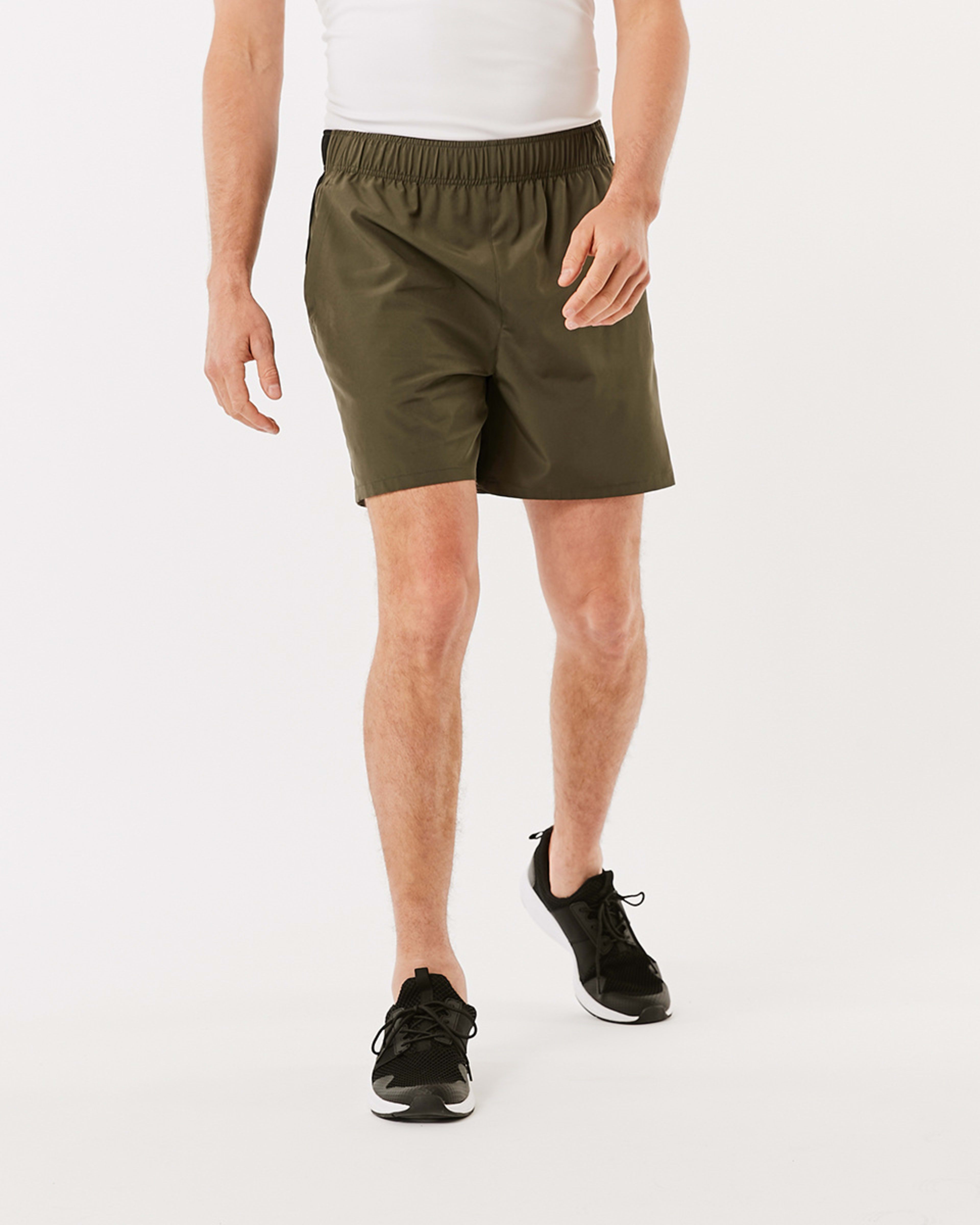 8 Active Mens Woven Stretch Shorts Khaki, 8 of 8