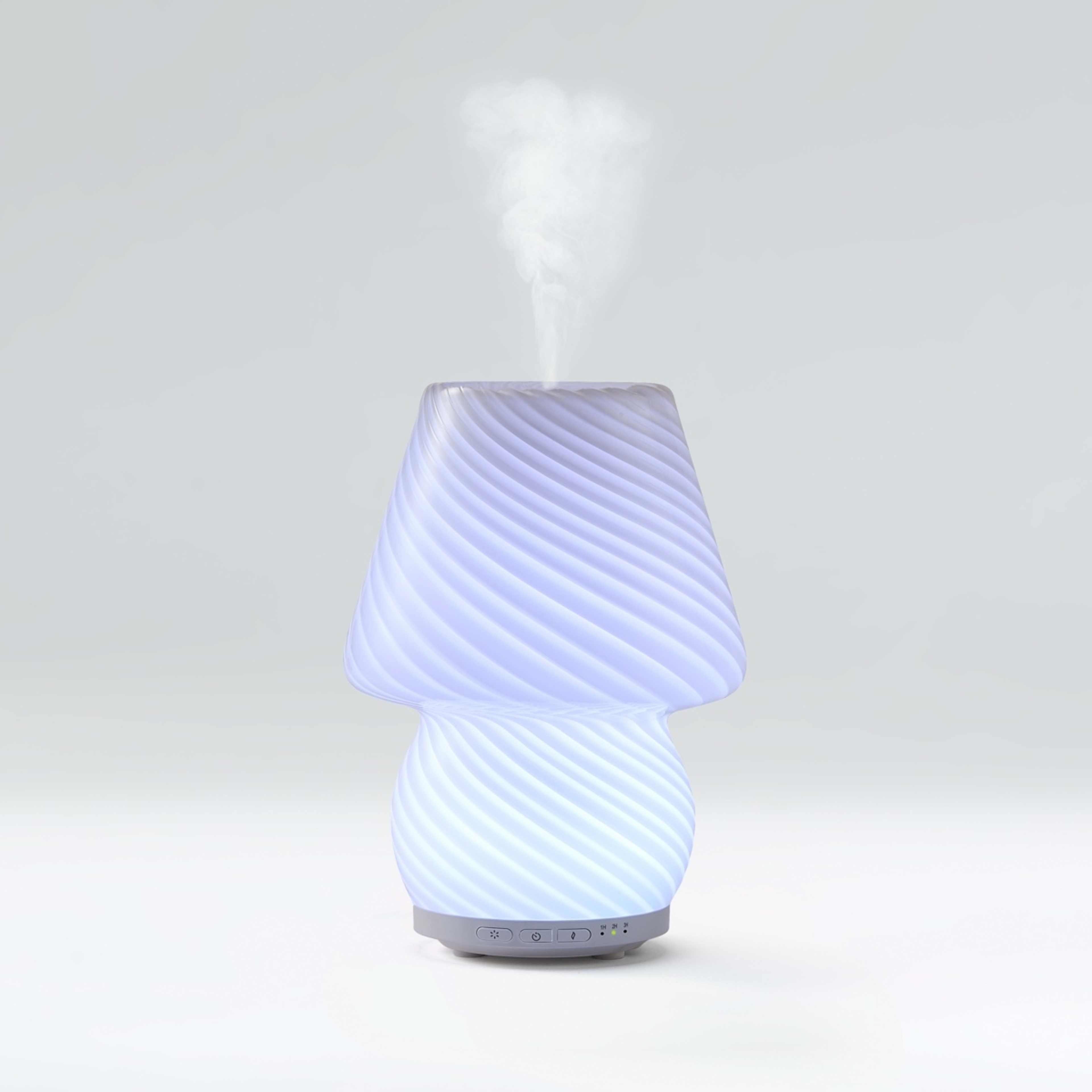 1 Glass Mushroom Swirl Diffuser, 1 of 10