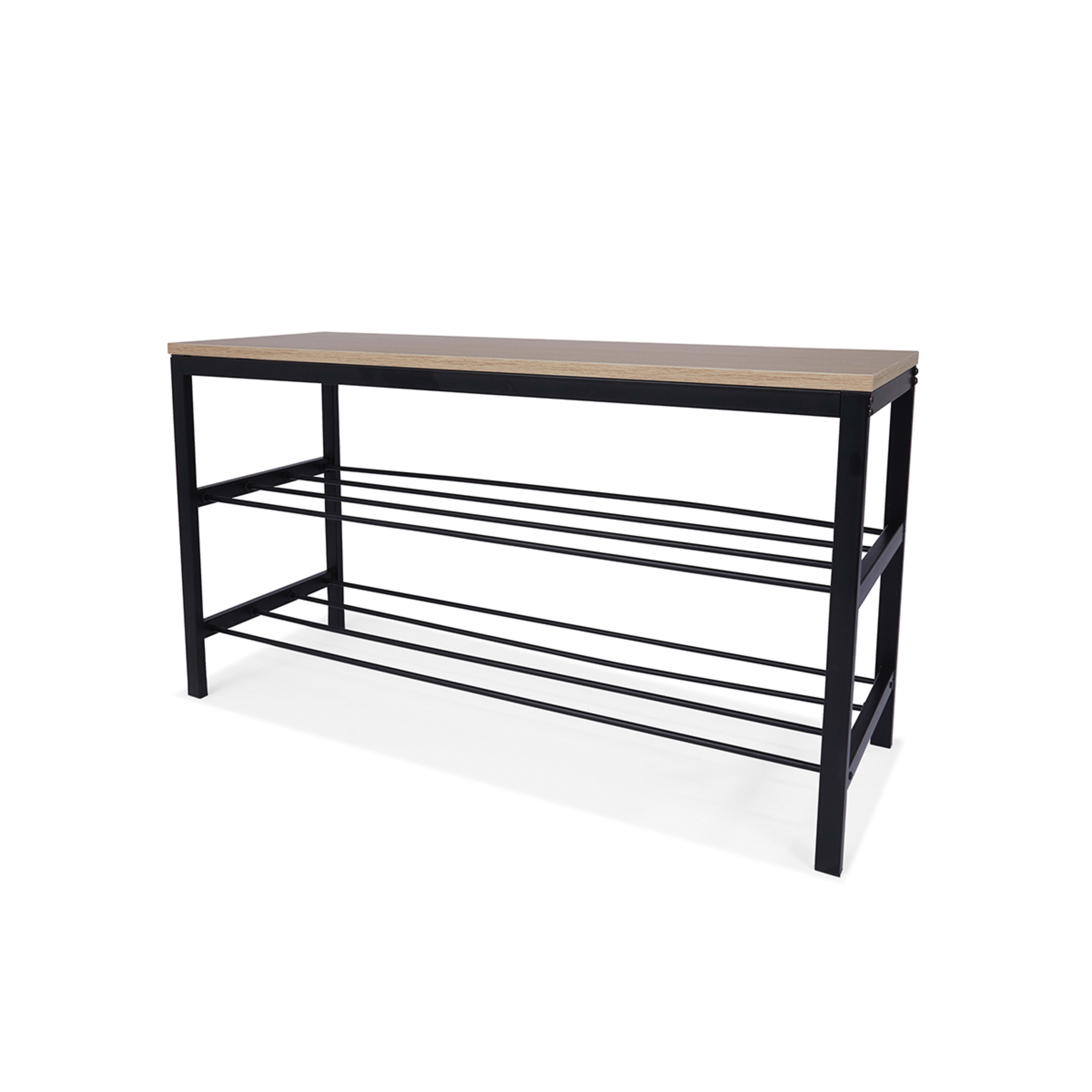 Black Shoe Storage Bench Kmart