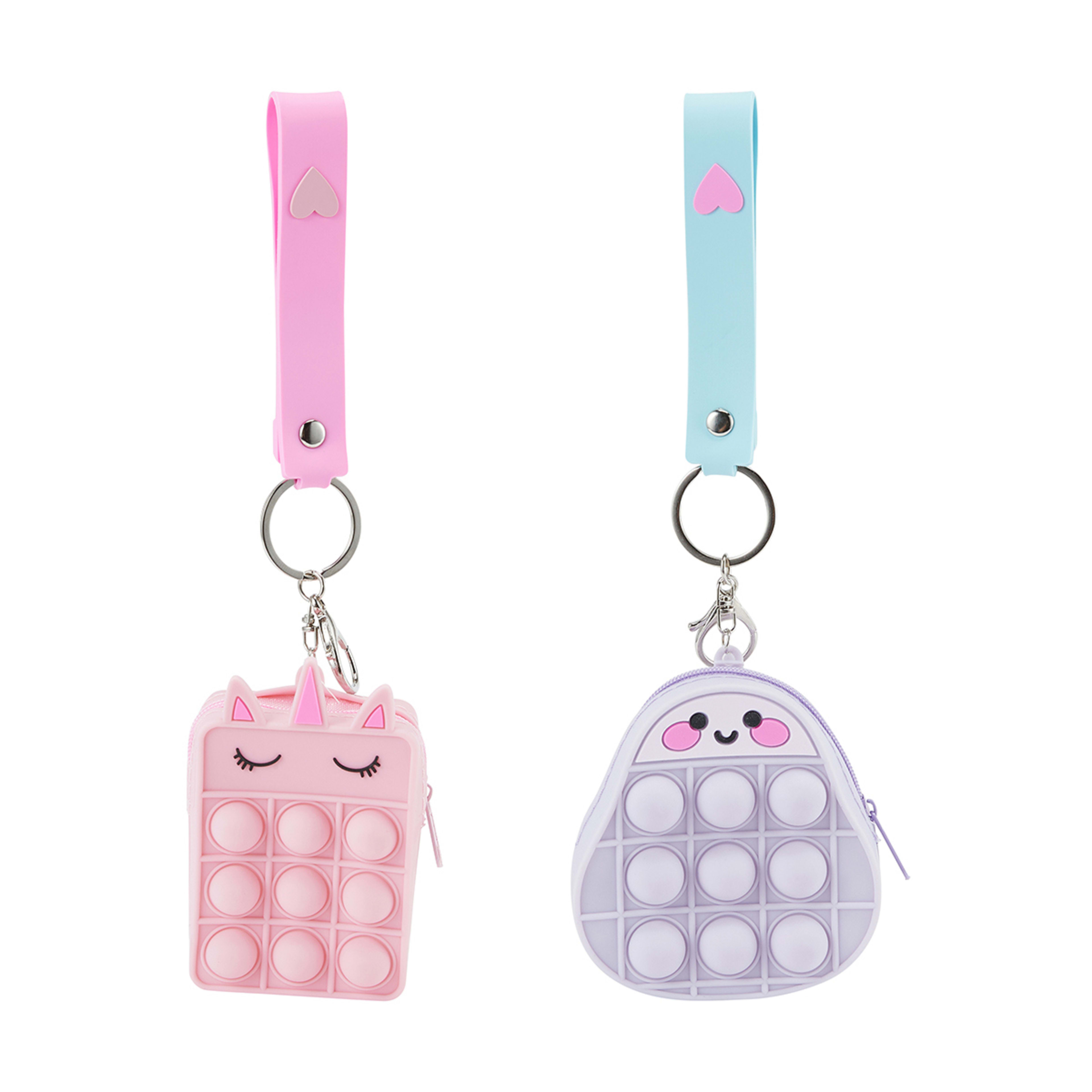 Keyring Popper Coin Purse Assorted Kmart