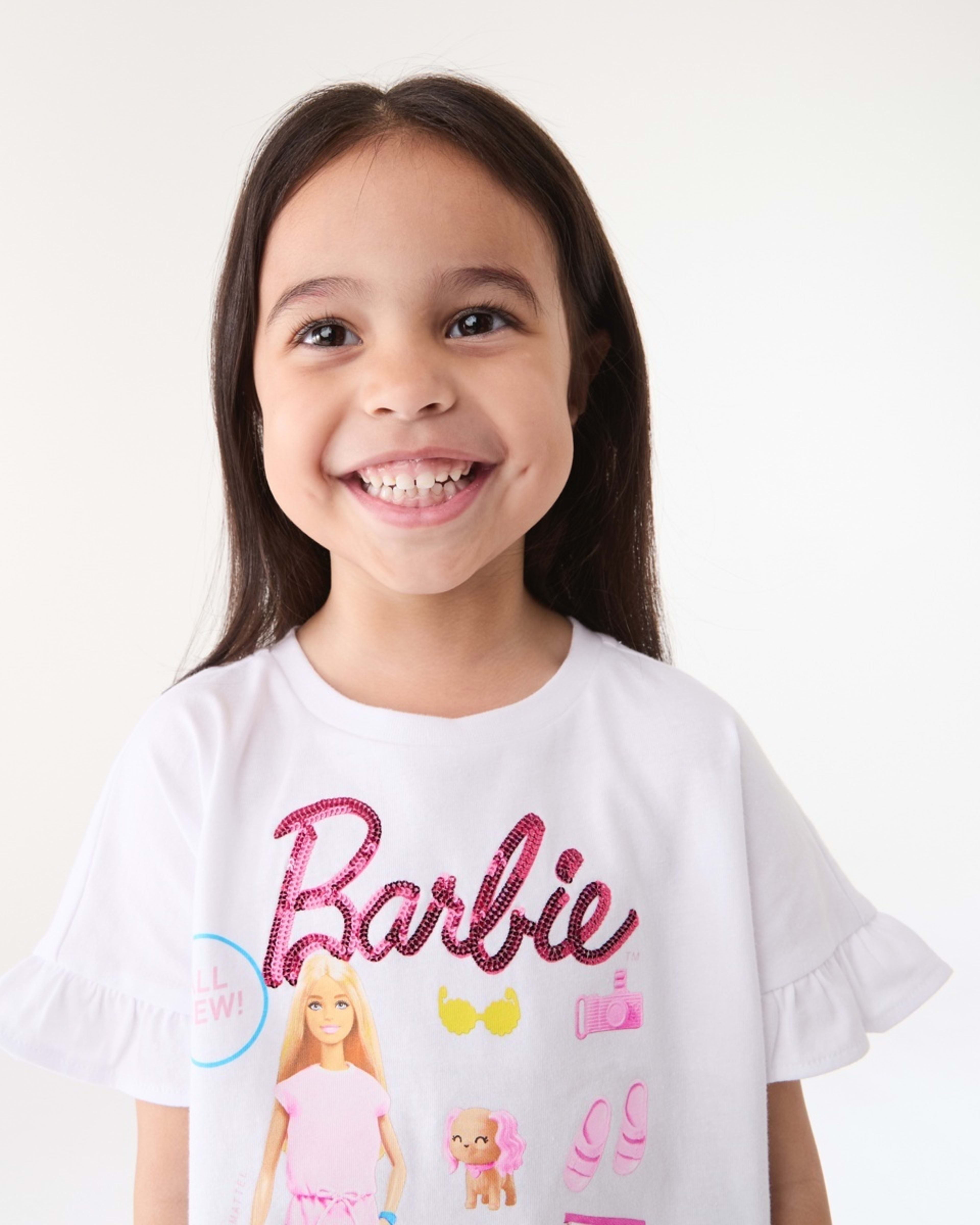 3 Barbie License Short Sleeve T-shirt BARBIE TEE, 3 of 6