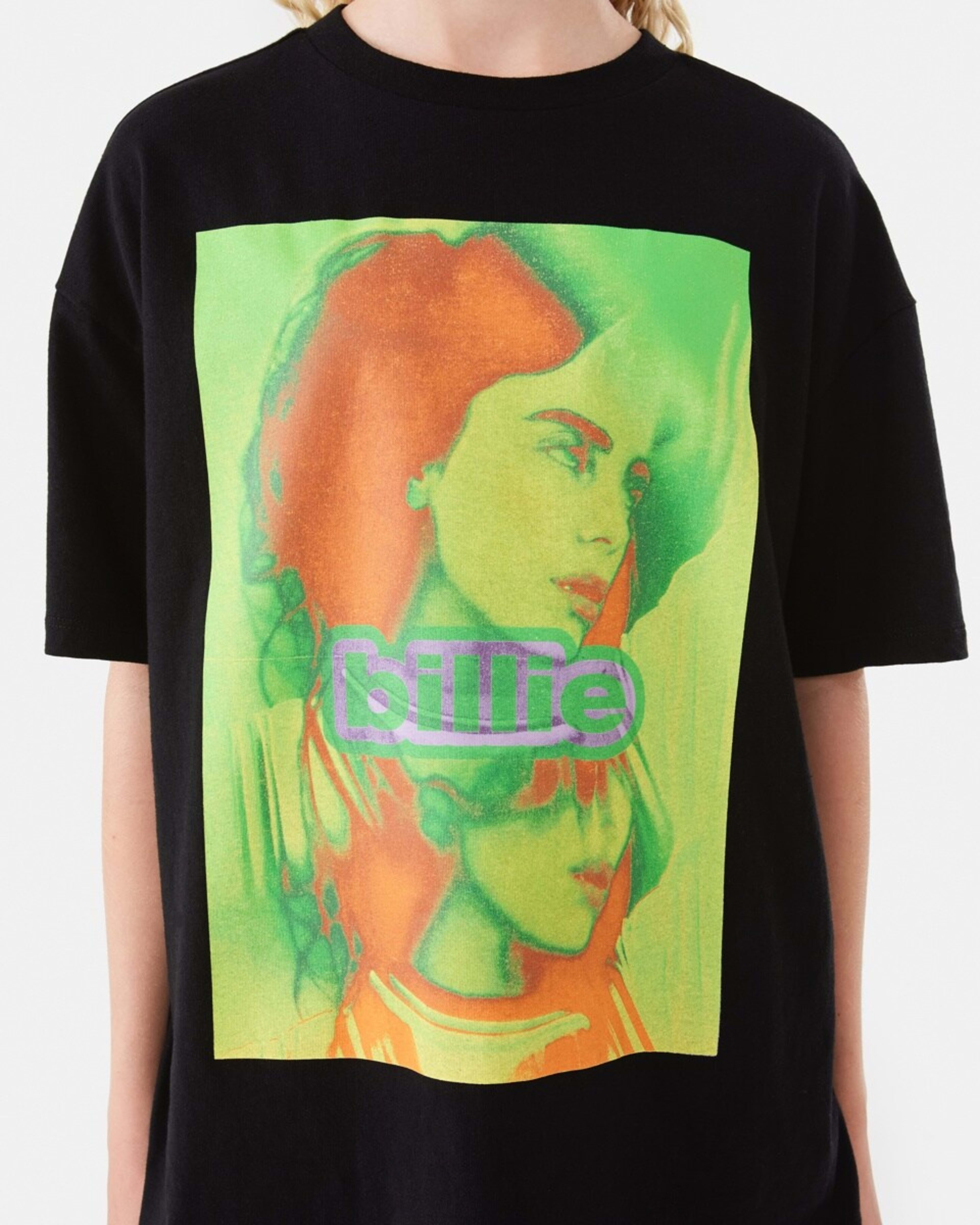 6 Billie Eilish License Oversized T-shirt BILLIE EILISH NEON, 6 of 6