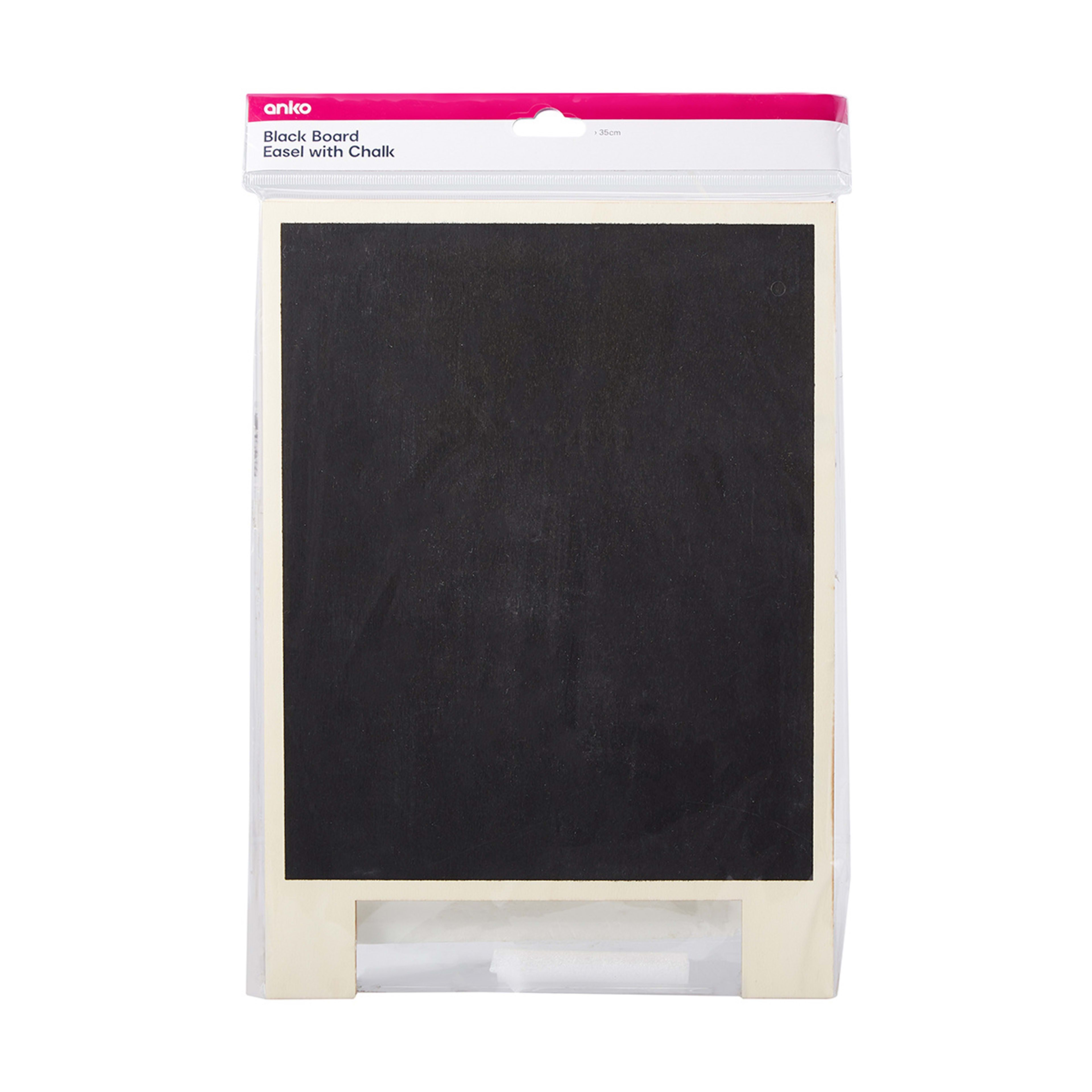 7 Black Board Easel with Chalk, 7 of 7