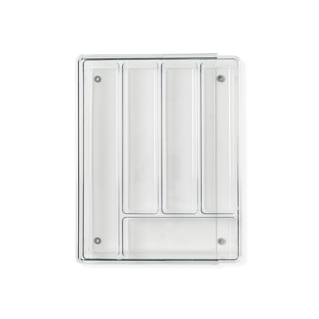 Clear Expandable Cutlery Tray Kmart