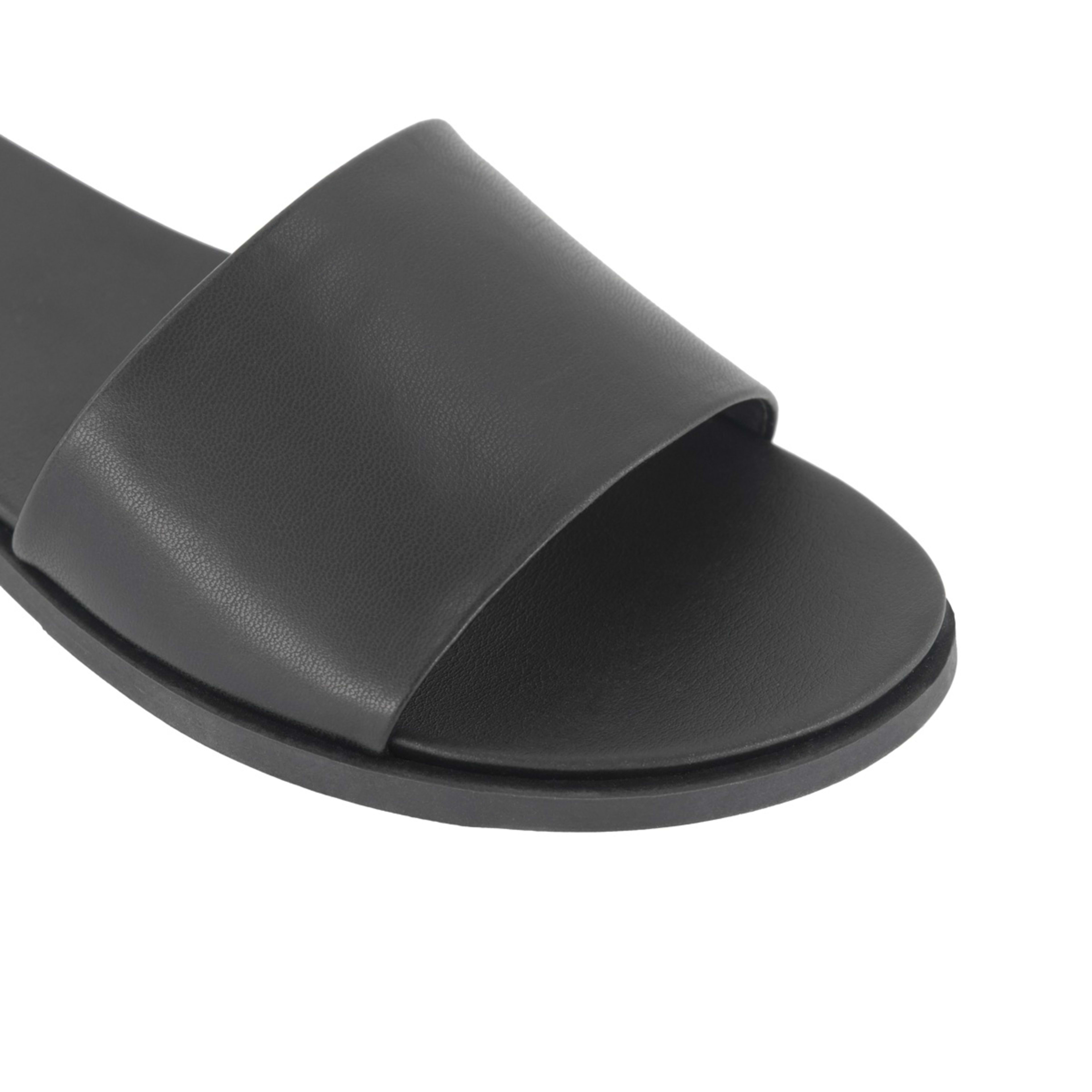 4 Comfort Footbed Slides Black, 4 of 4