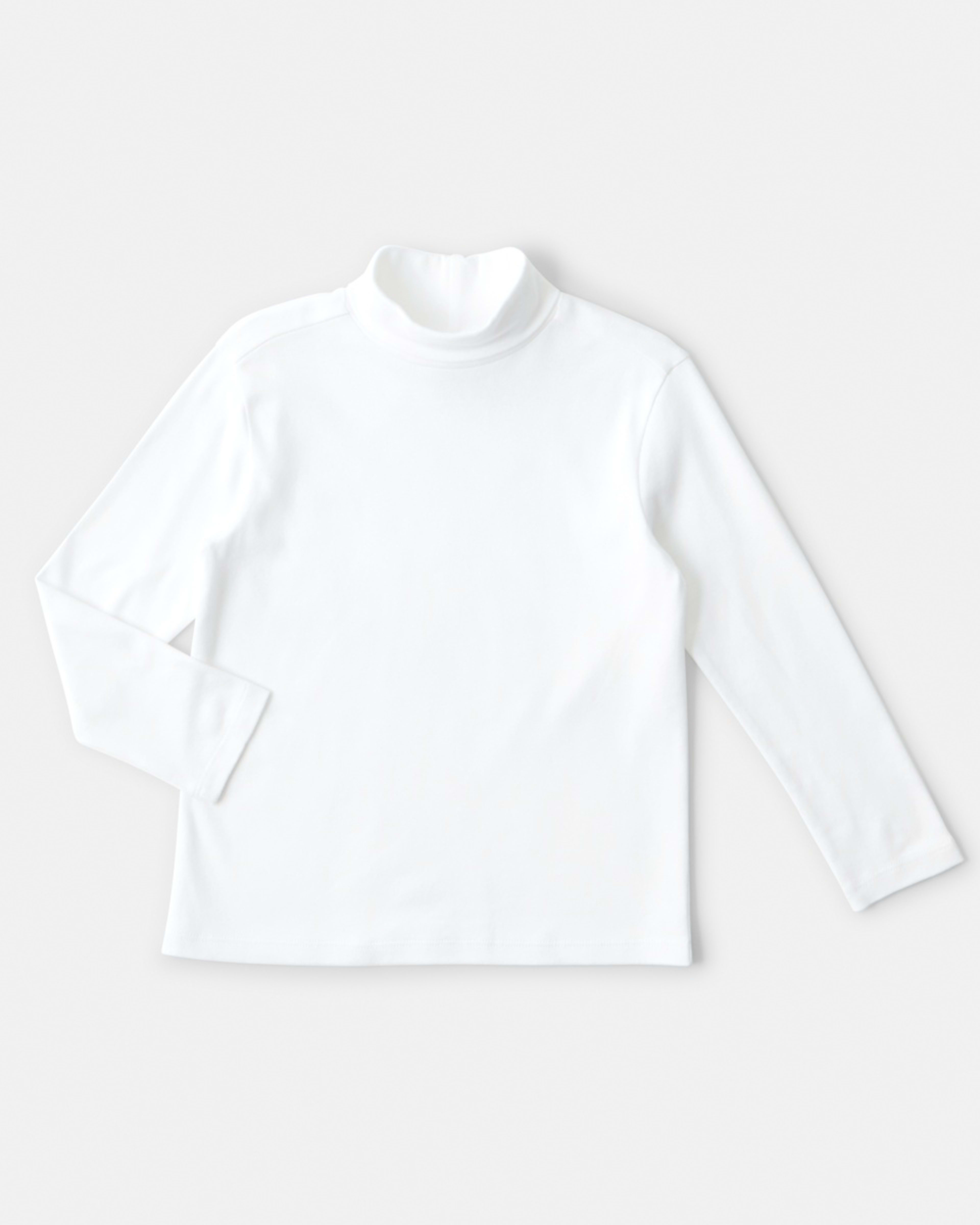 7 Long Sleeve Skivvy Top White, 7 of 8