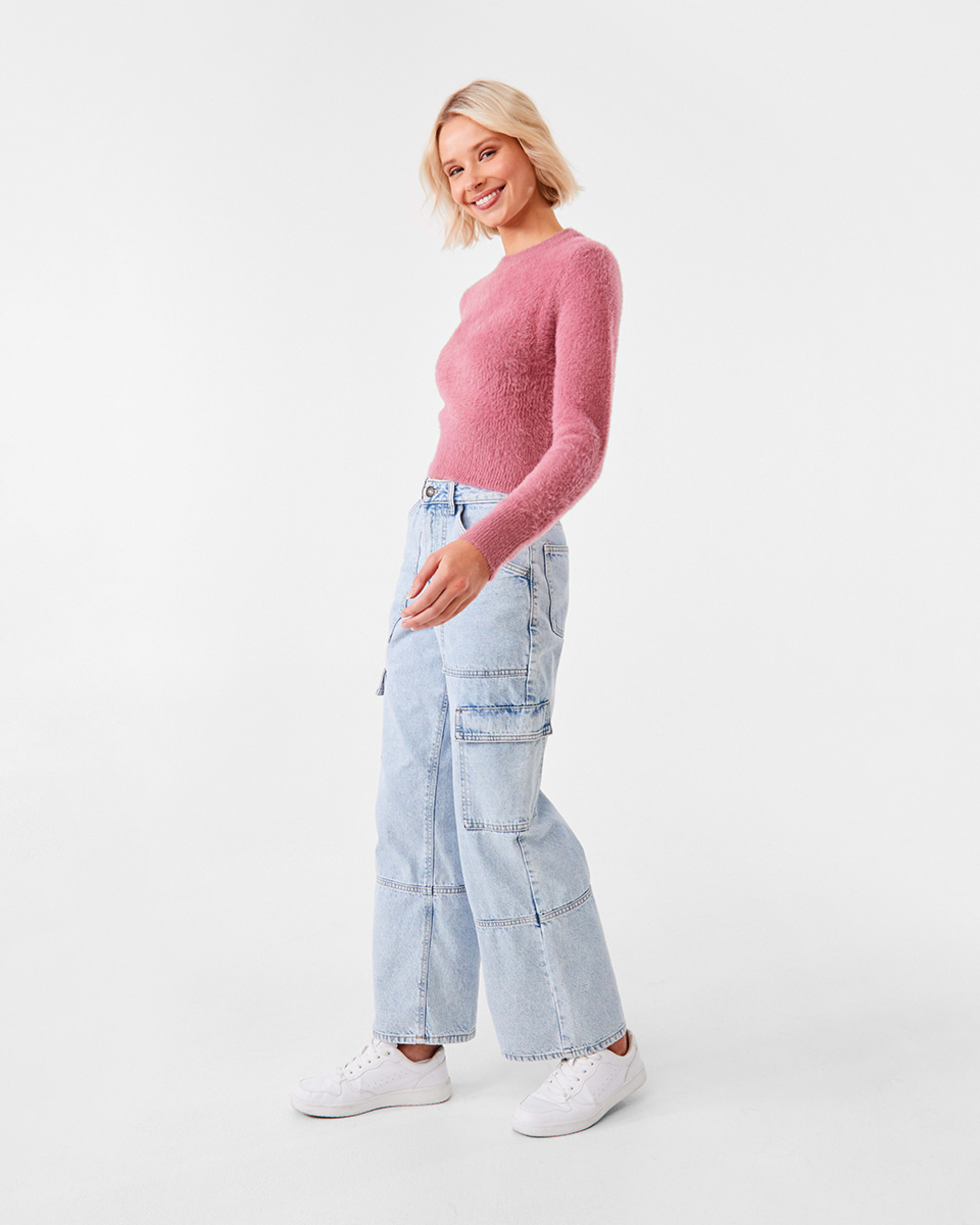 5 Cargo Jeans Light Wash, 5 of 10