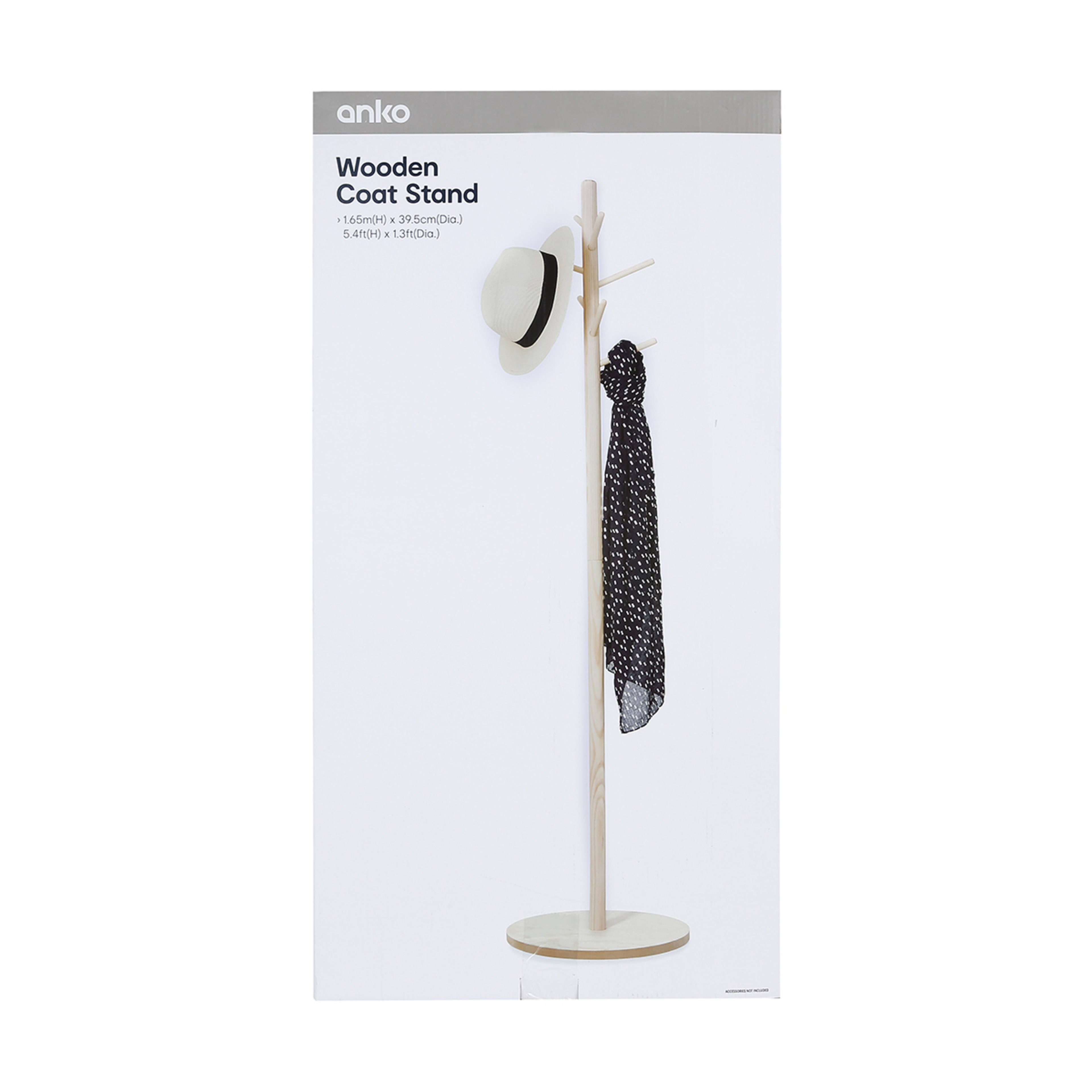 5 Wooden Coat Stand, 5 of 6