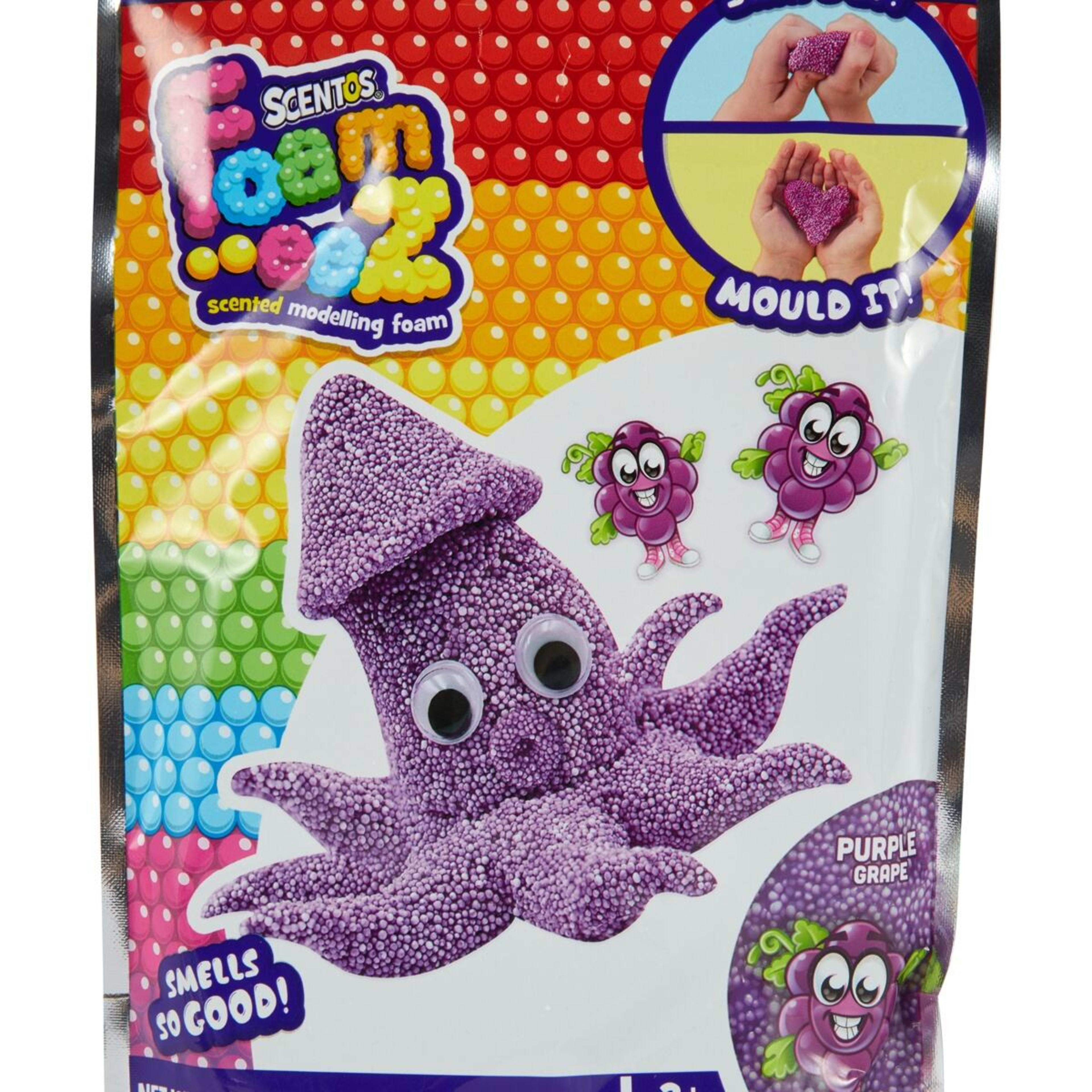 6 Scentos Foameez Scented Modelling Foam - Assorted, 6 of 6