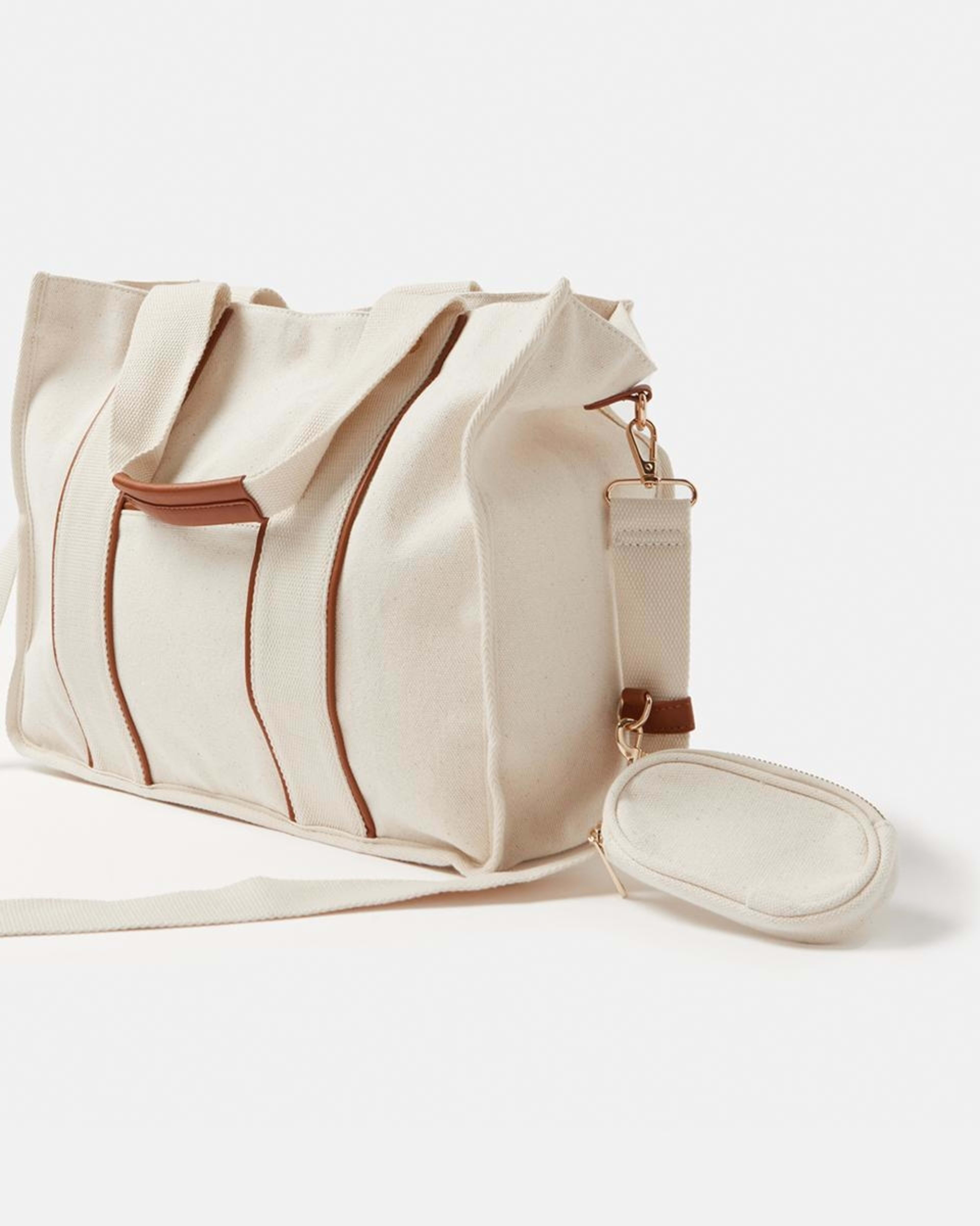 2 Canvas Tote Bag Natural, 2 of 7