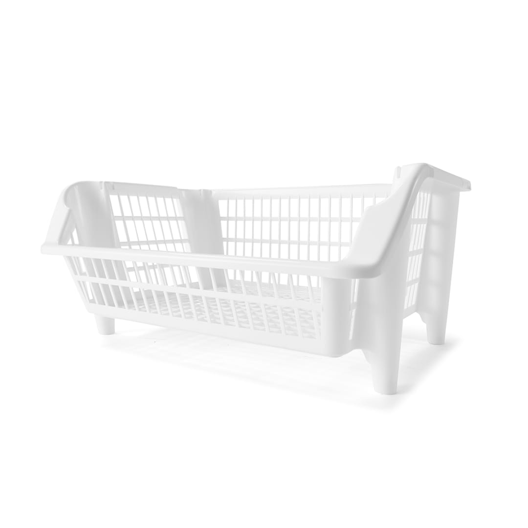 26L Stackable Basket White Kmart