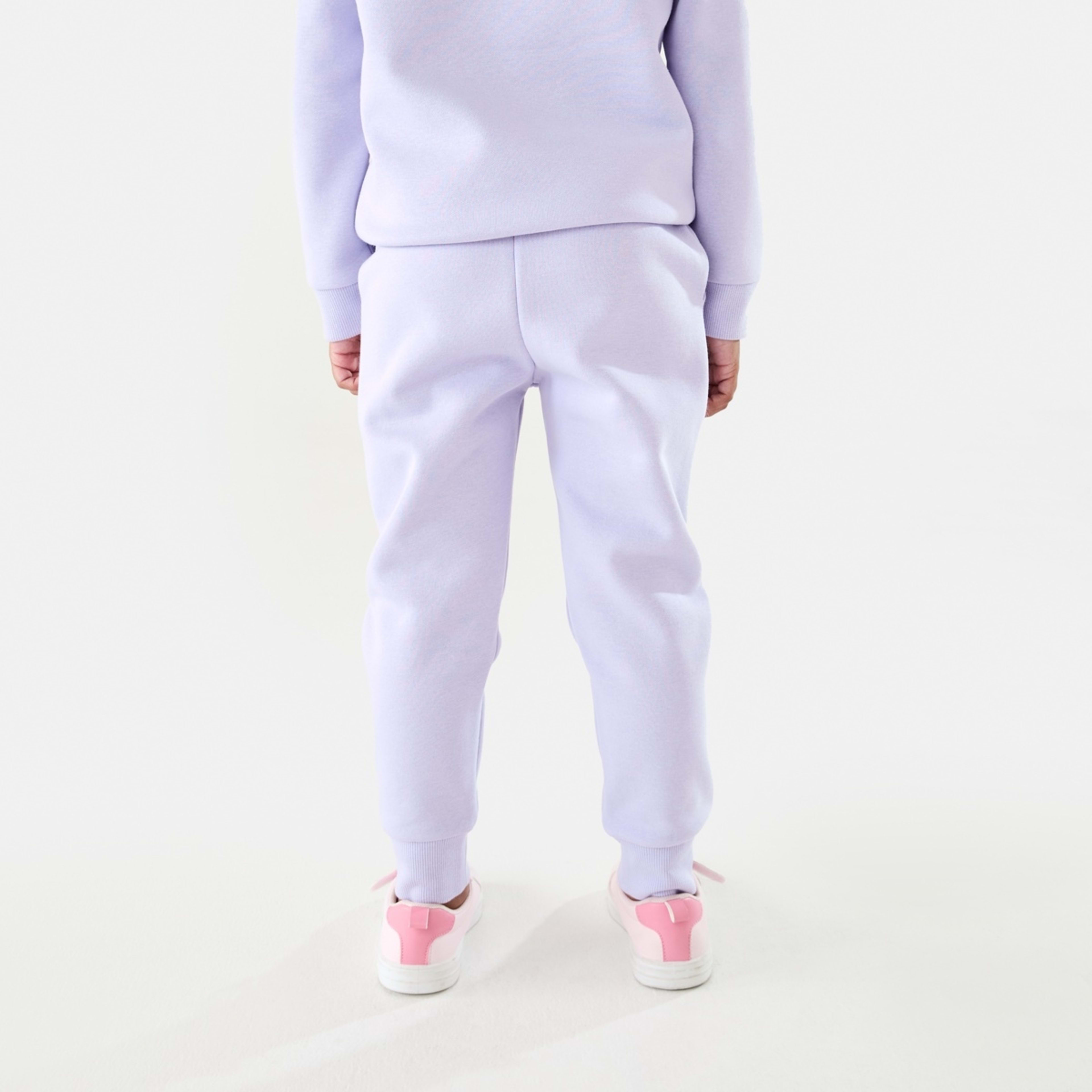 2 Print Trackpants Glittery Hearts Pastel Lilac, 2 of 8