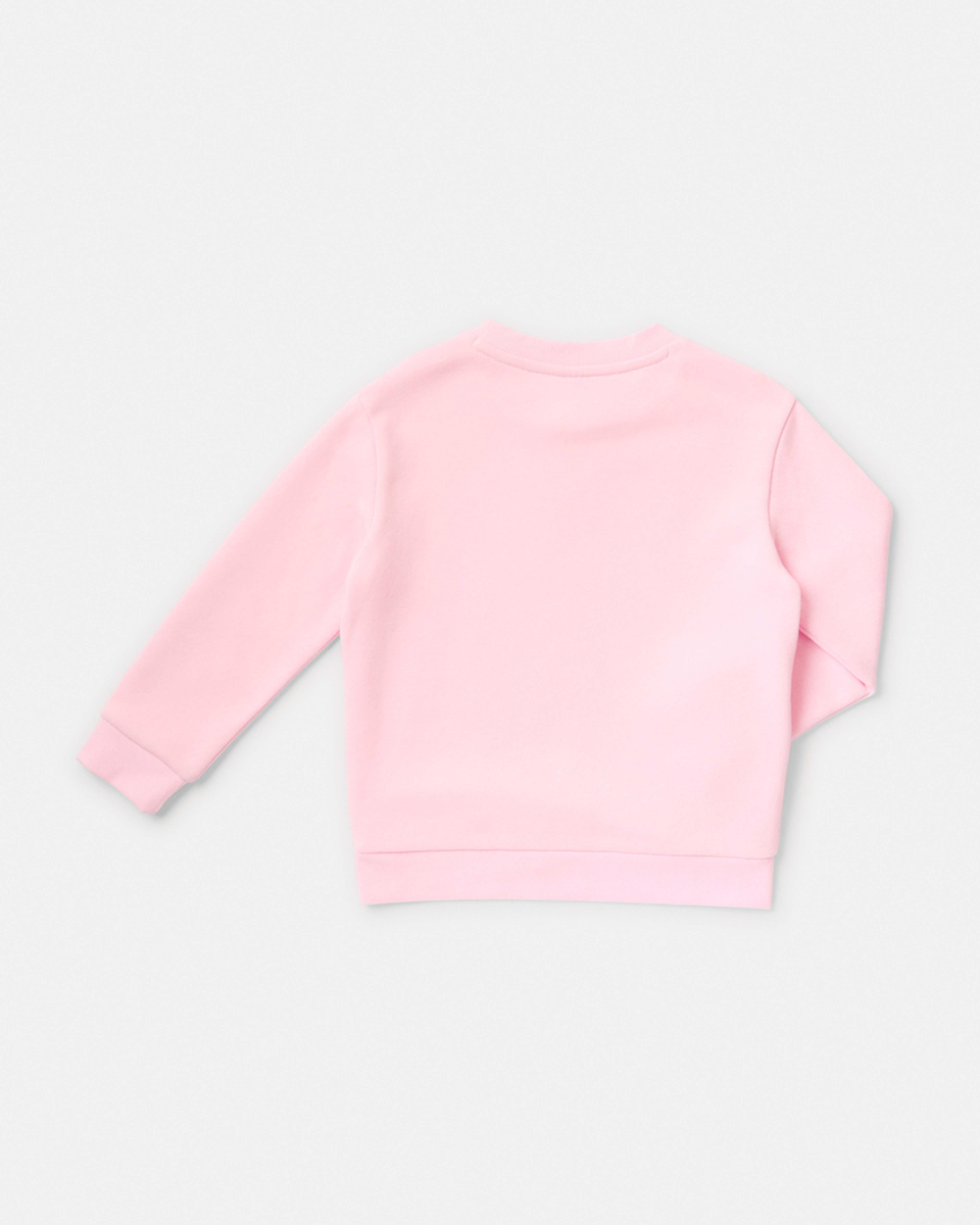 9 Basic Crew Neck Sweatshirt Light Pink, 9 of 9