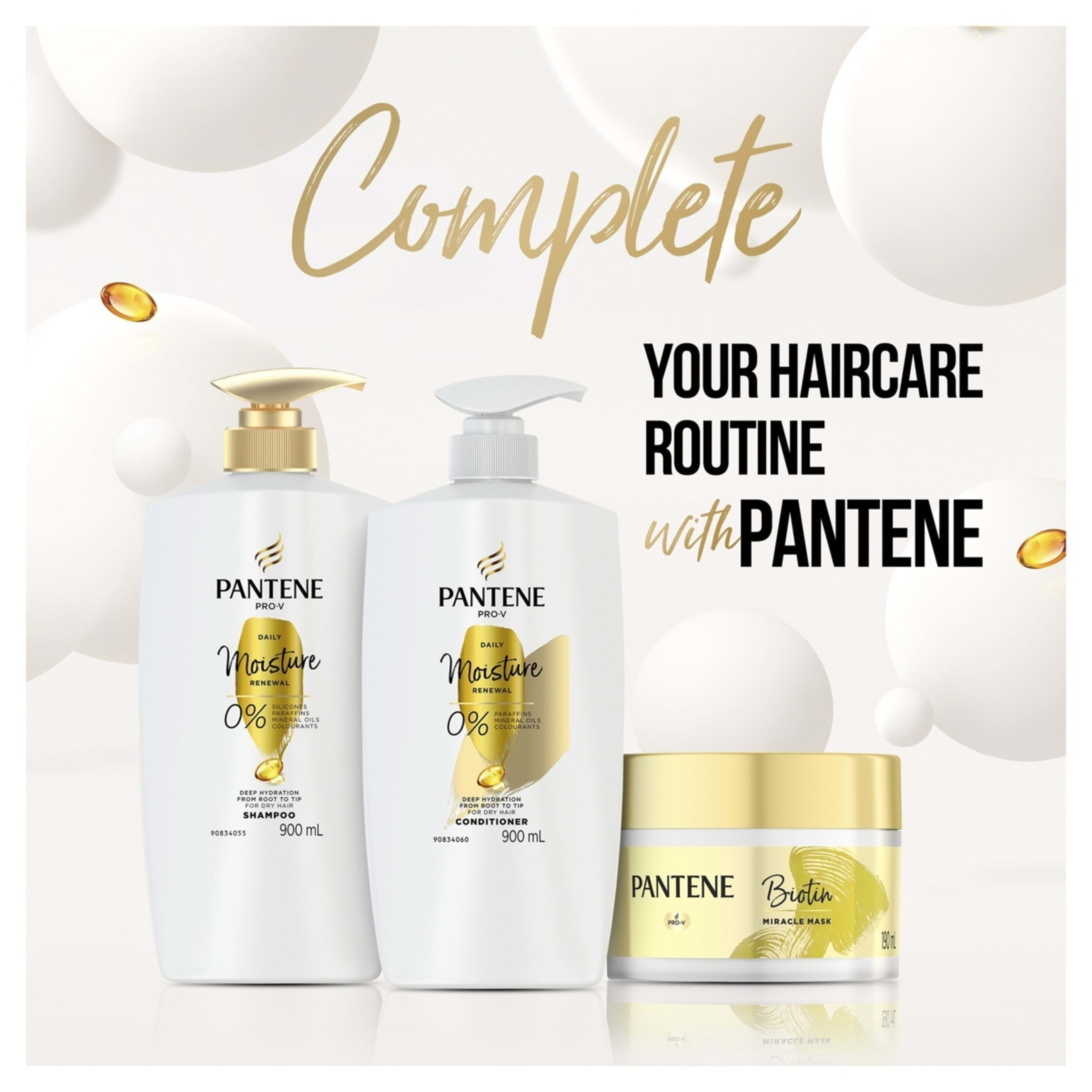 4 Pantene Pro-V Daily Moisture Renewal Conditioner 375ml, 4 of 7
