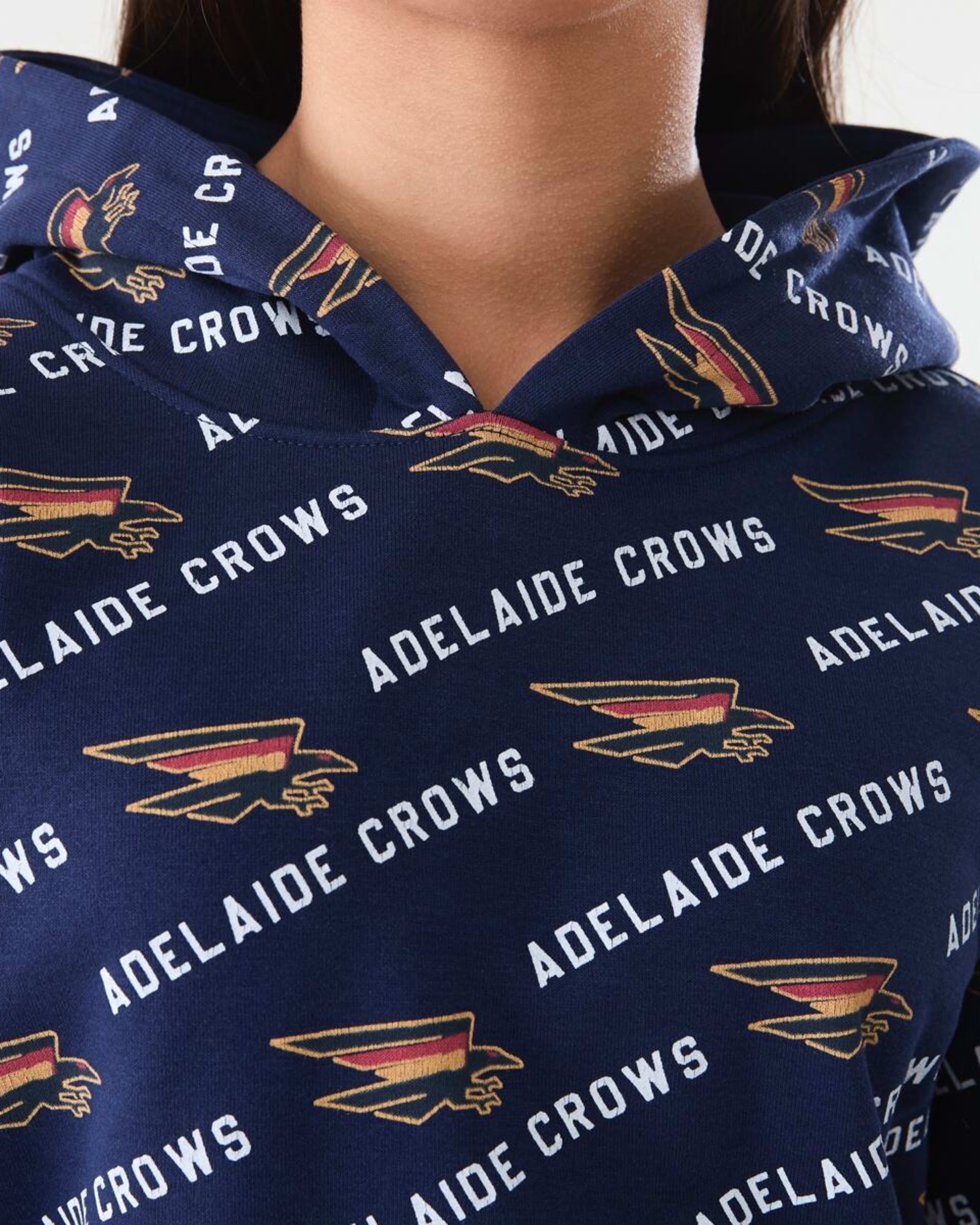 6 Official AFL Kids All Over Print Hoodie Adelaide, 6 of 10